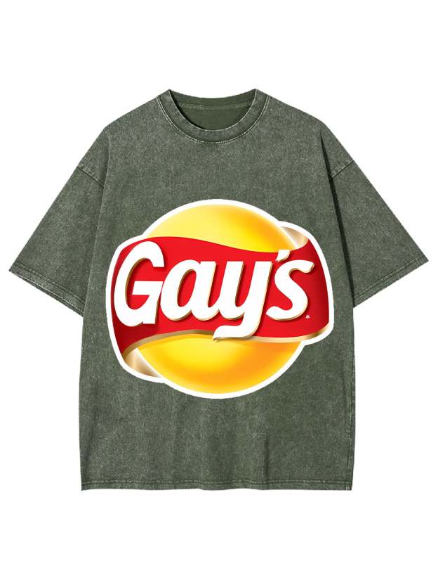 Gay's Washed Tshirt