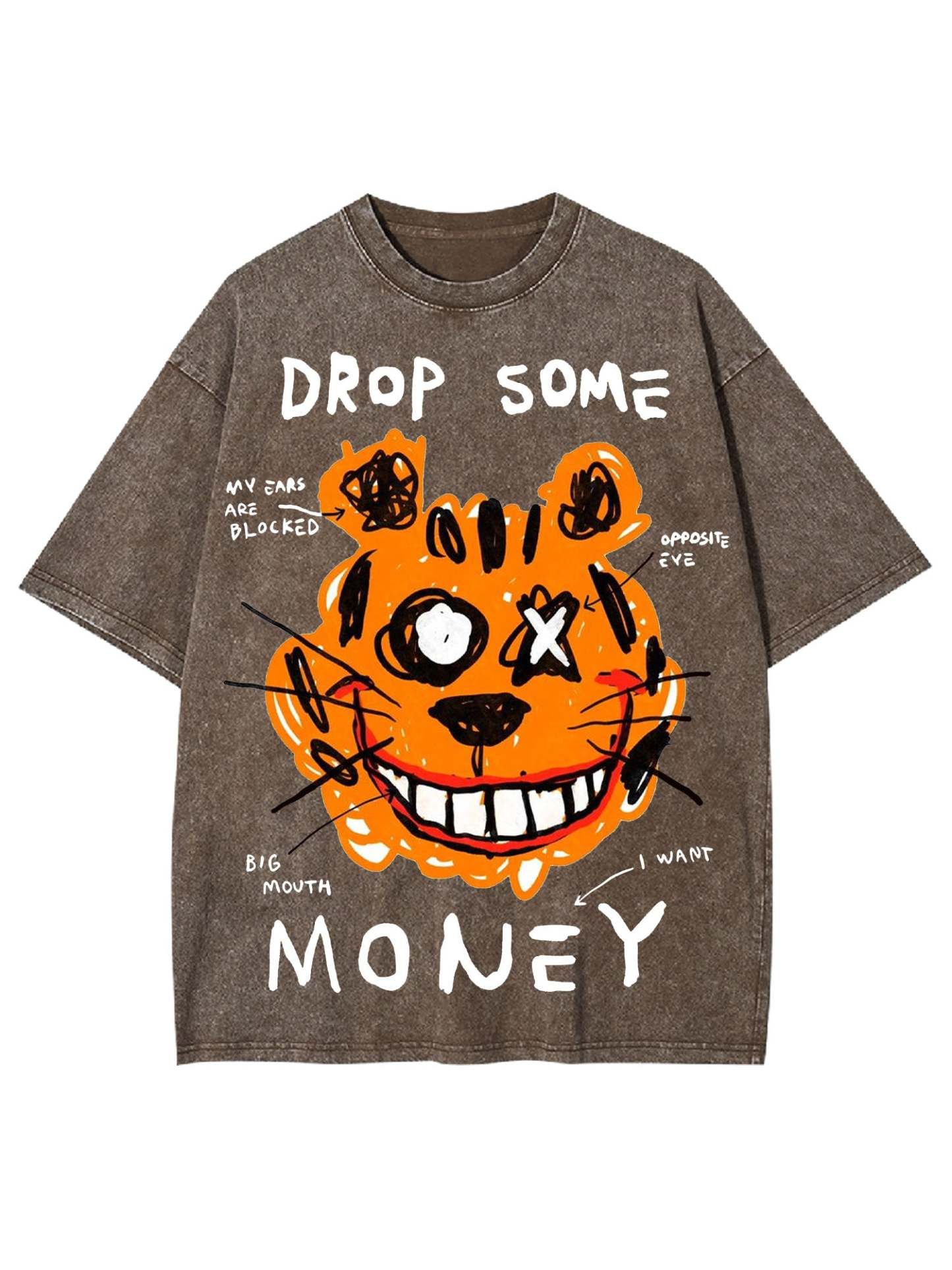 Drop Some Money Washed Tshirt
