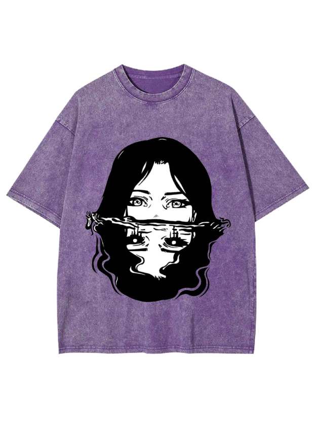 Reflection Duality Washed Tshirt