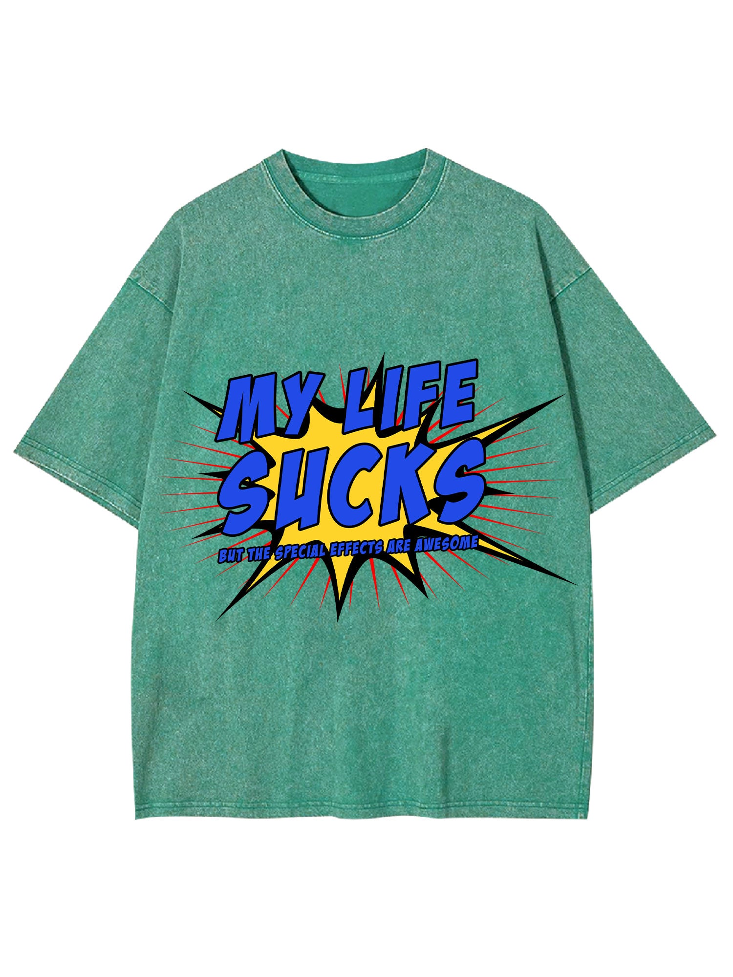 My Life Sucks Washed Tshirt