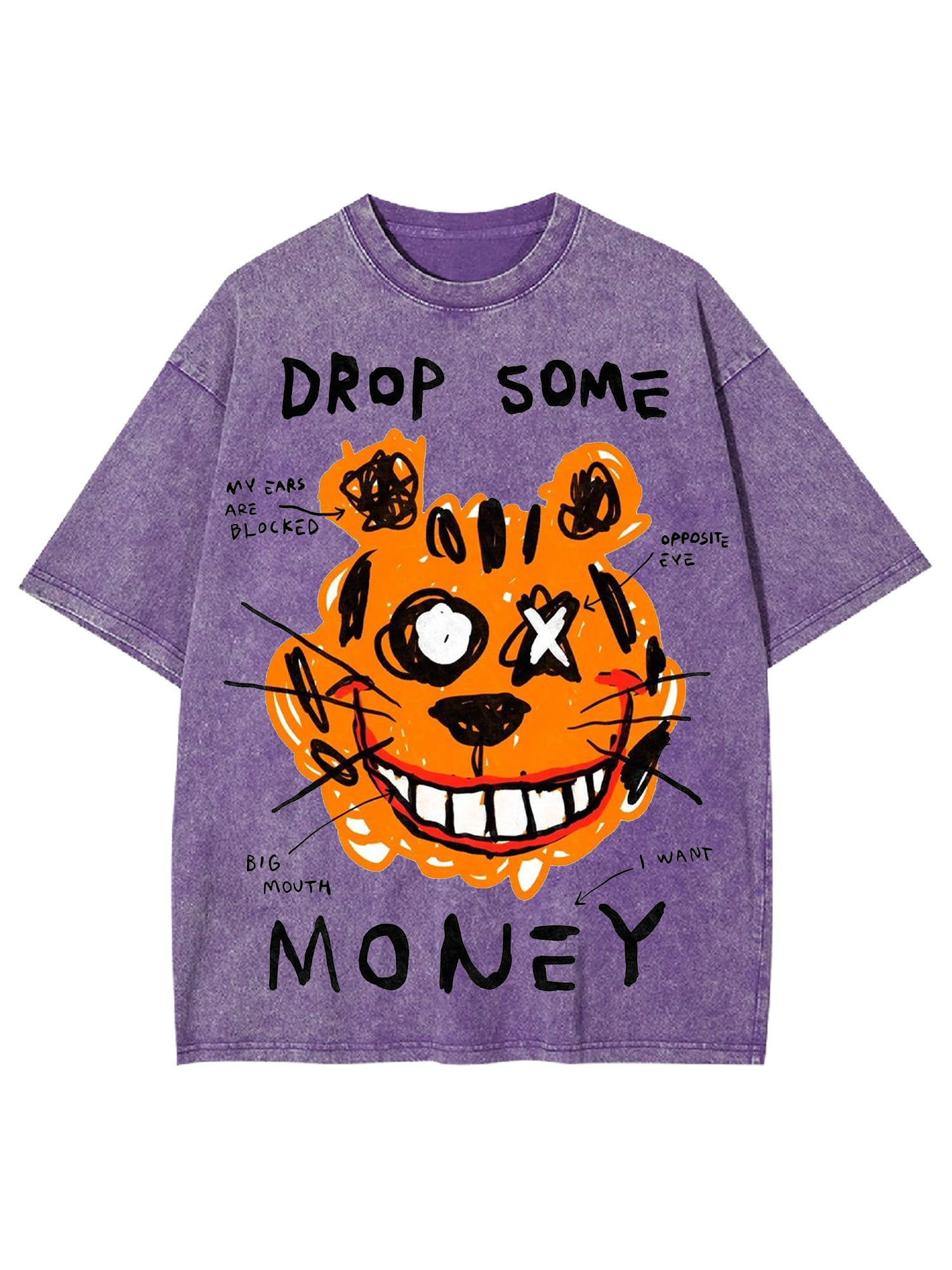 Drop Some Money Washed Tshirt