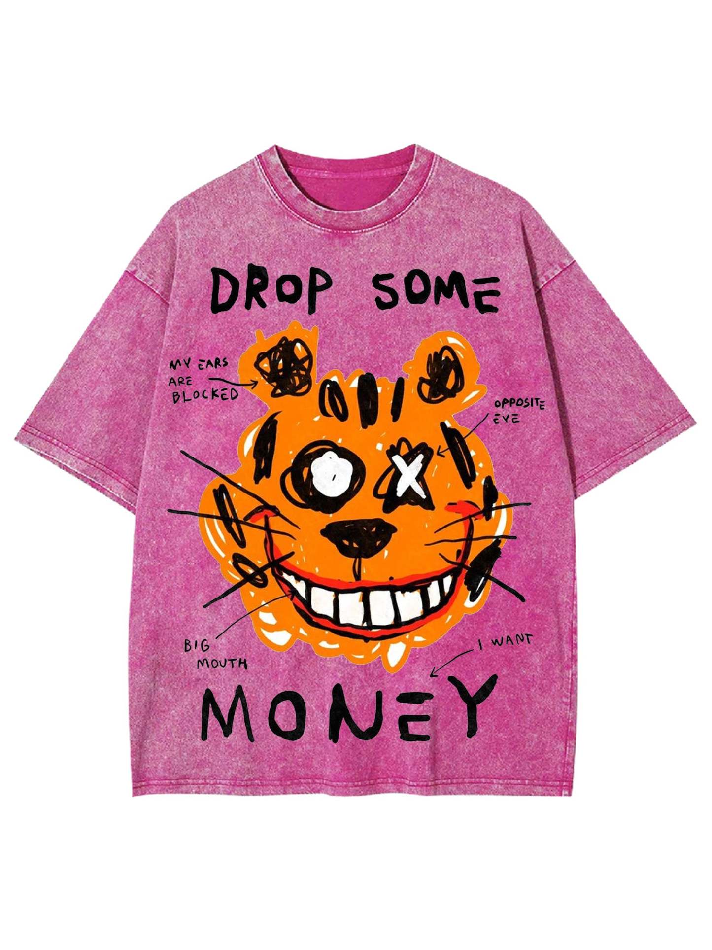 Drop Some Money Washed Tshirt