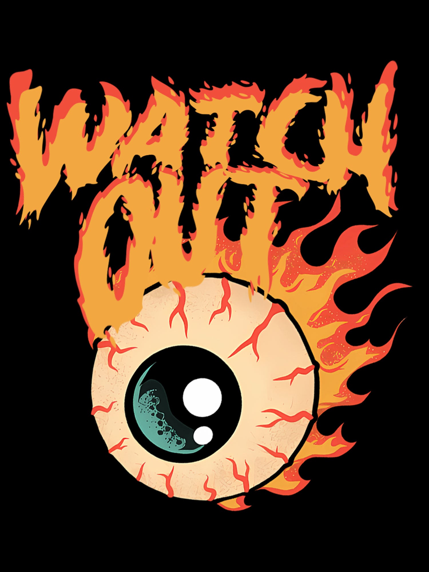 Watch Out Washed Tshirt