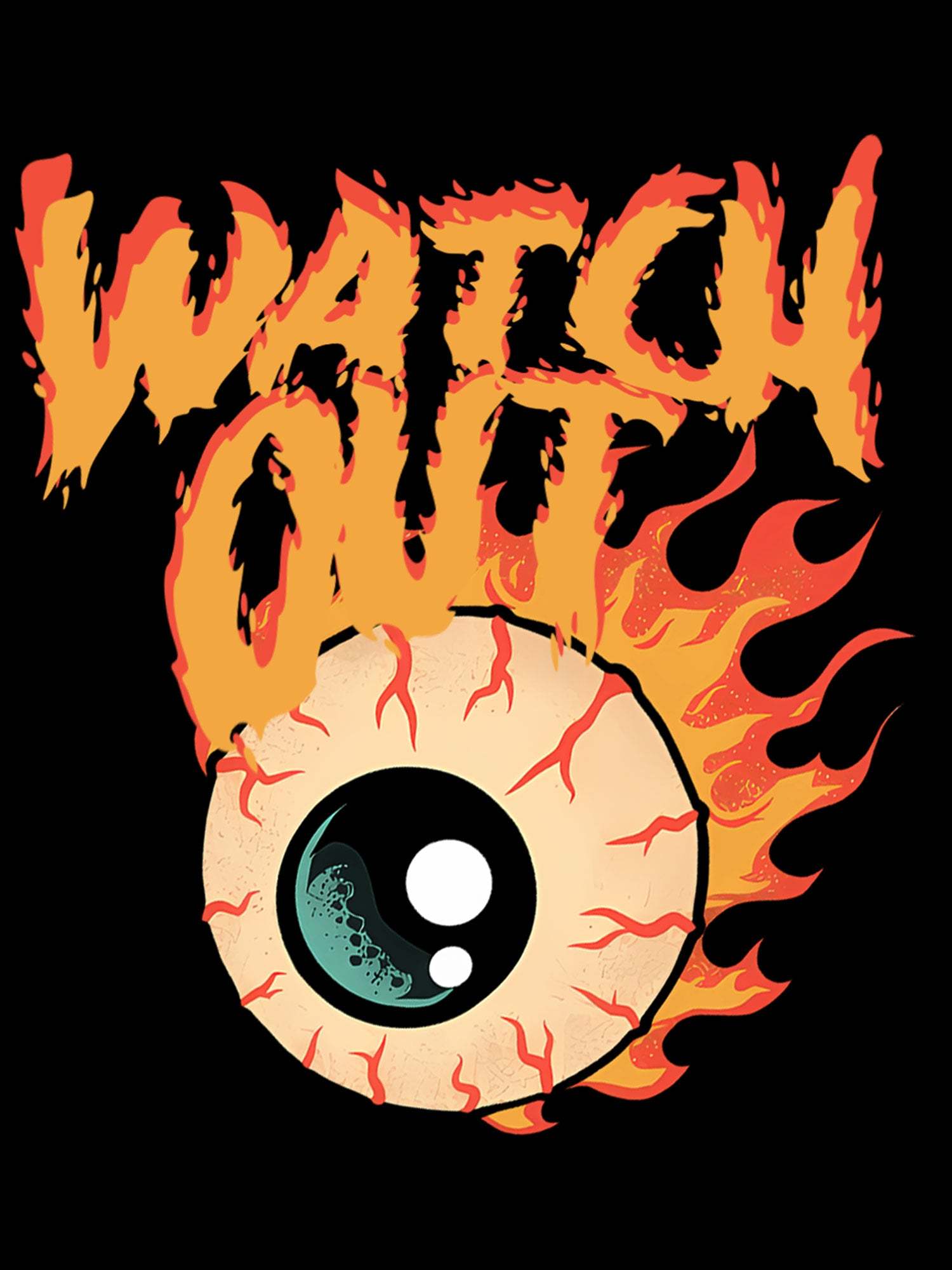 Watch Out Washed Tshirt