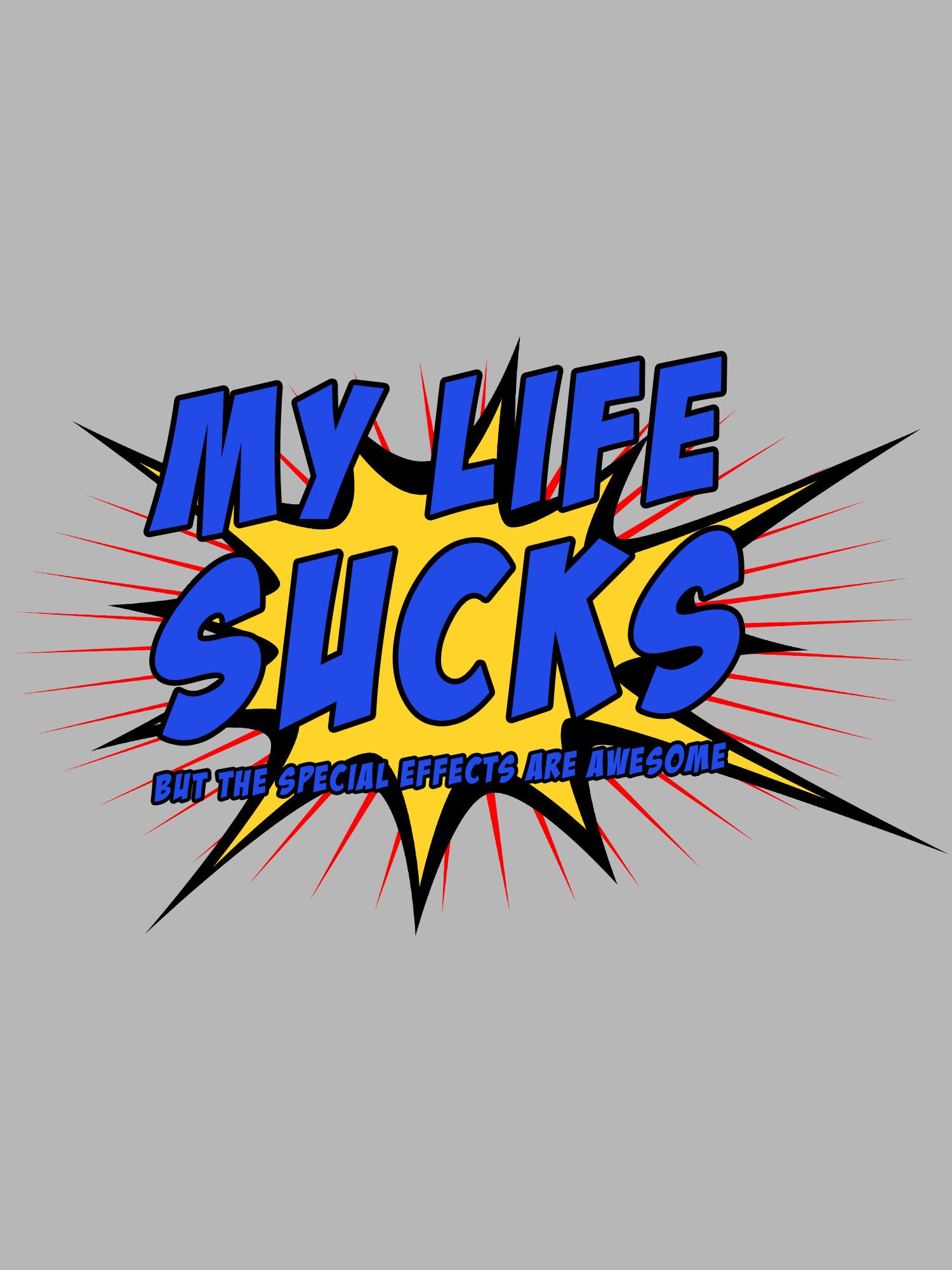 My Life Sucks Washed Tshirt