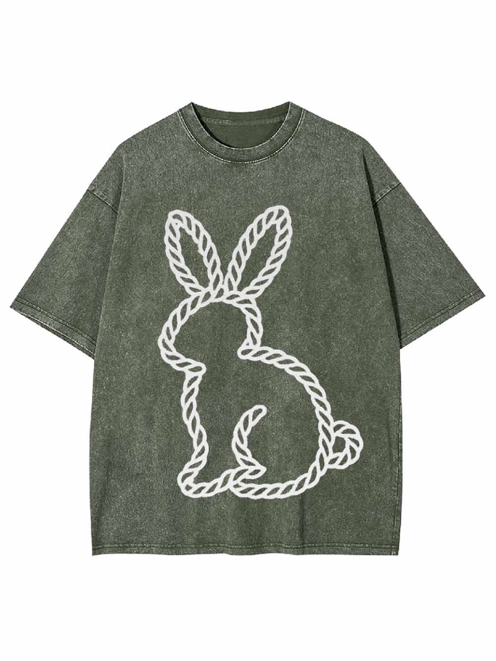Knot Rabbit Washed Tshirt