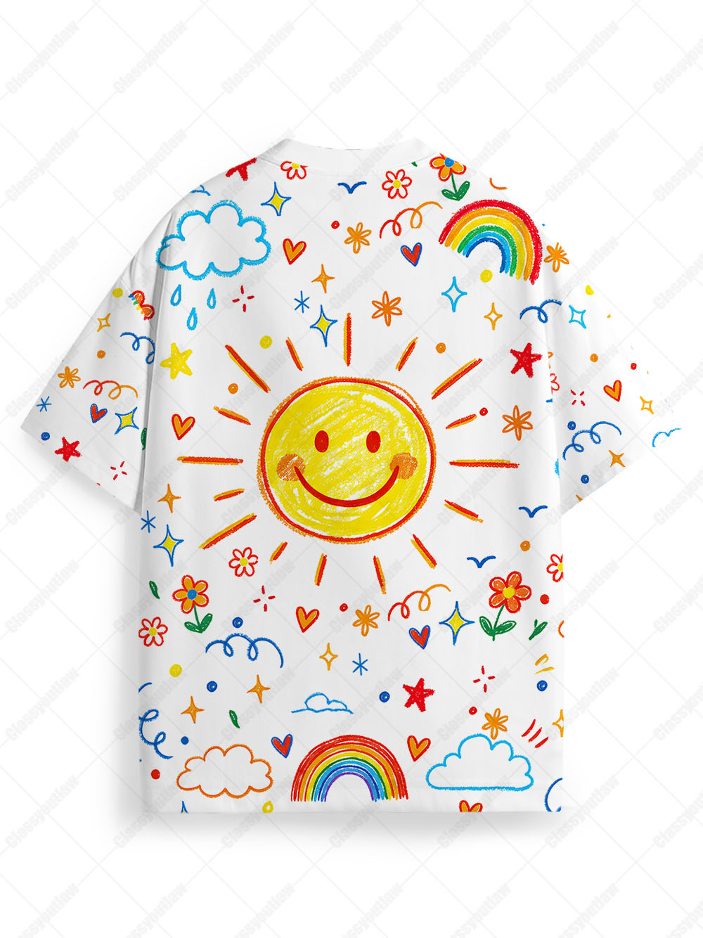 I’M A FUCKING RAY OF SUNSHINE Eco Oversized Graphic Tees