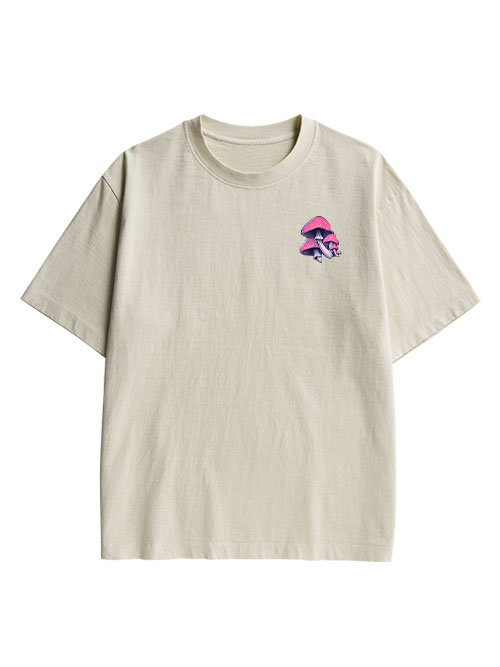 Fungal Reverie Double Sided Print Washed TShirt