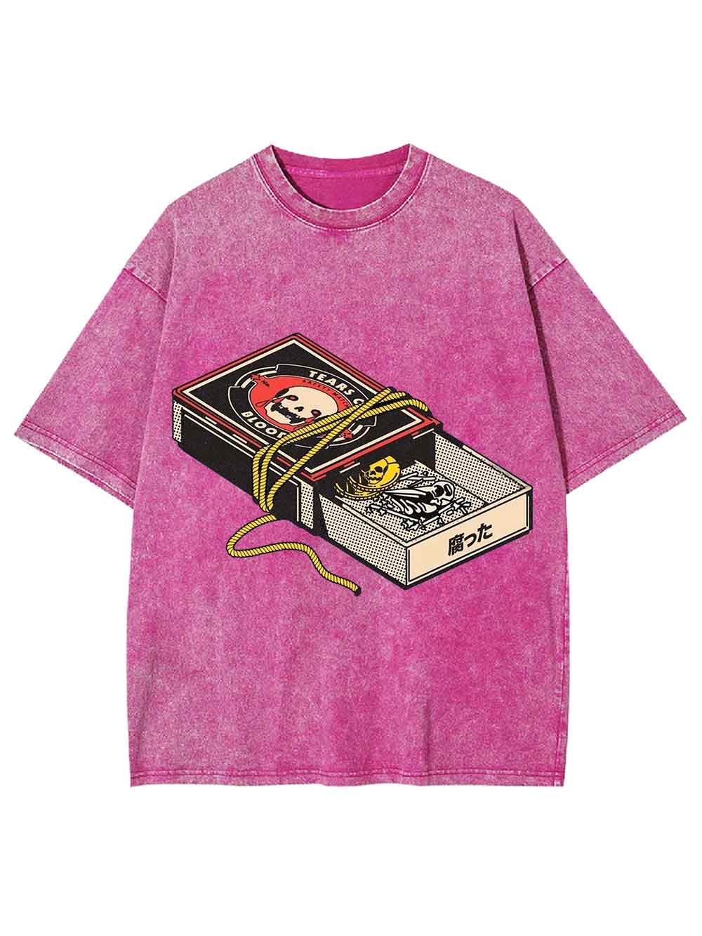 TOXIC MATCHBOX WASHED TSHIRT