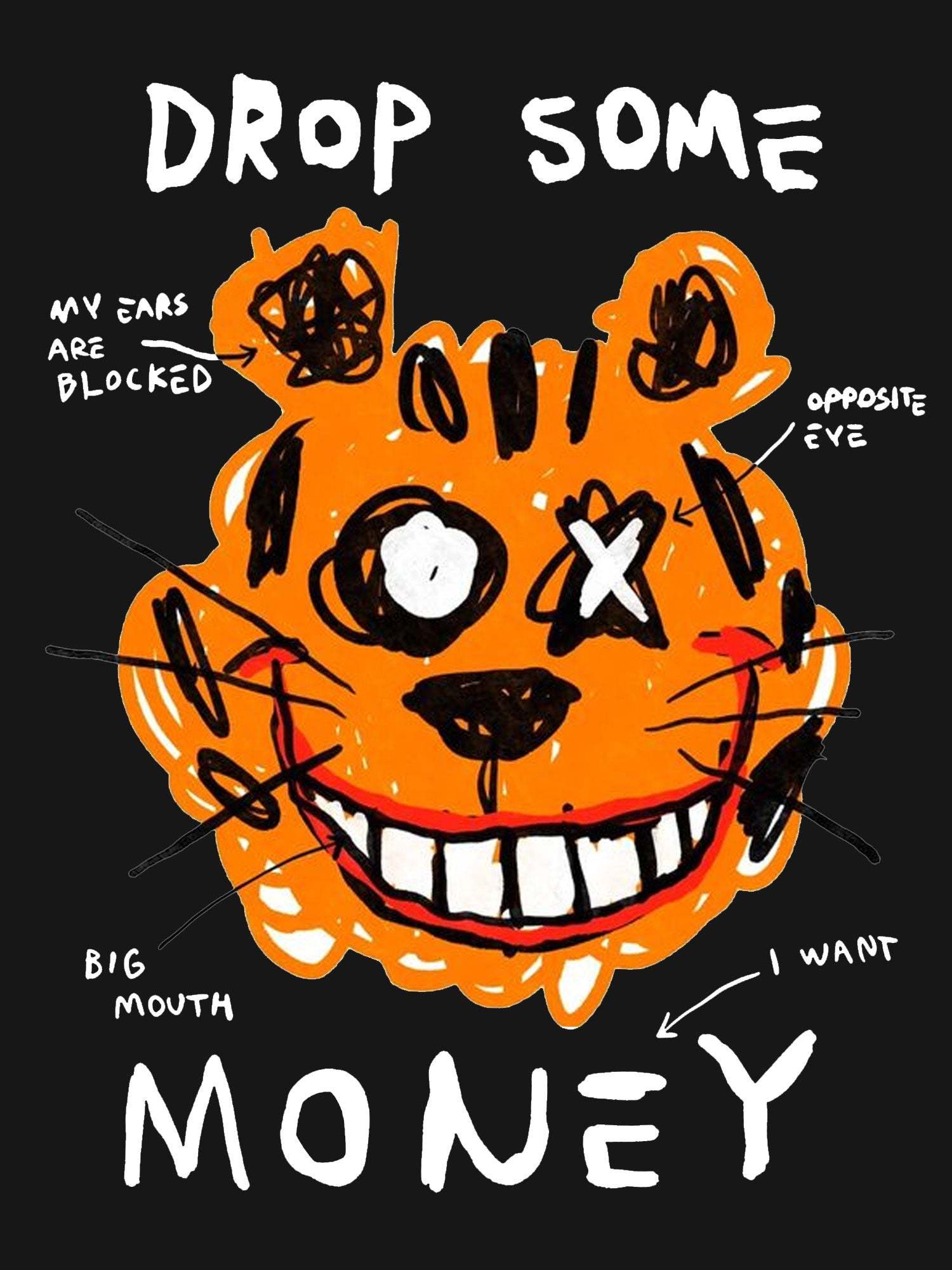 Drop Some Money Washed Tshirt