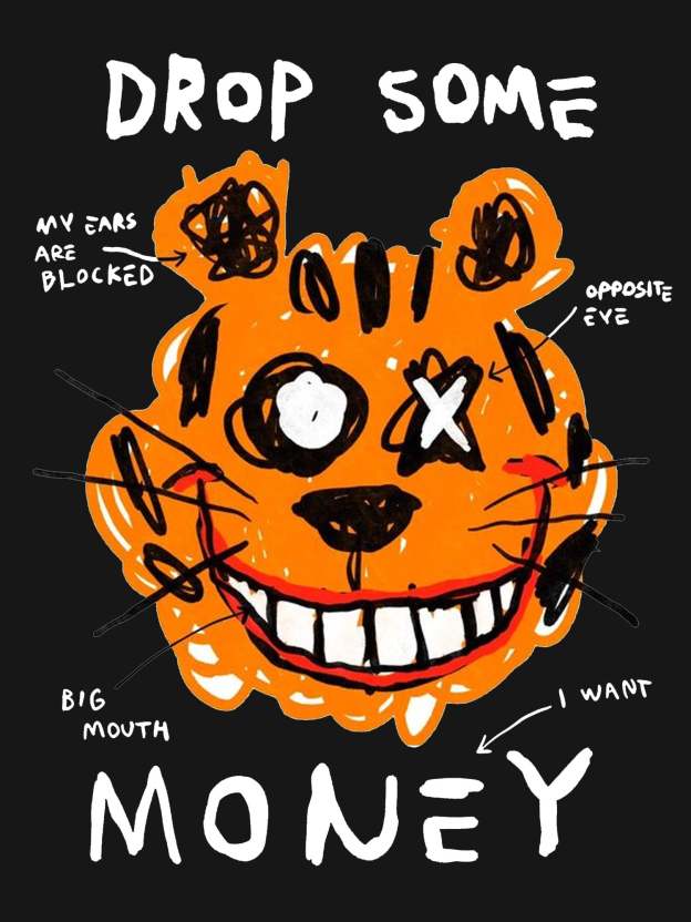 Drop Some Money Washed Tshirt