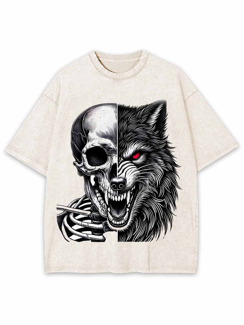 Duality of Life Washed Tshirt