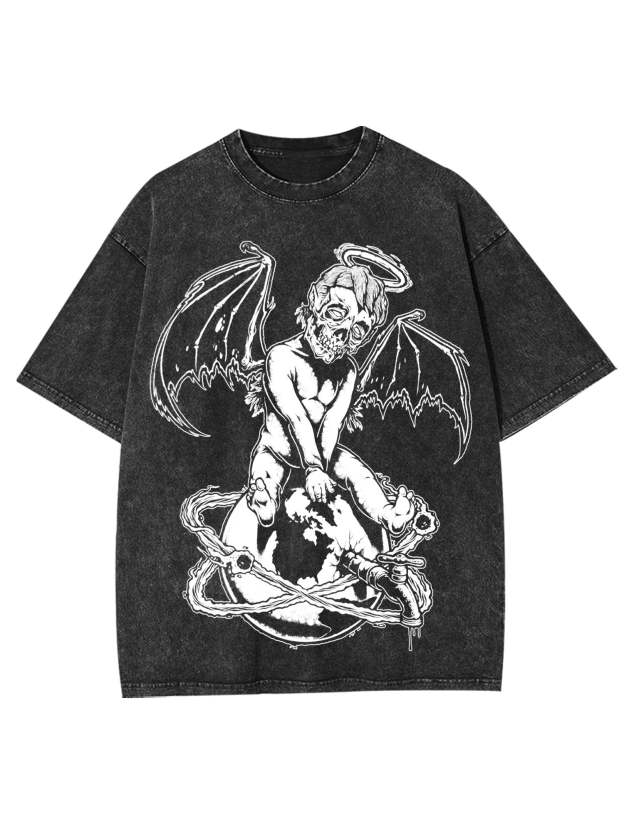Angel Of Death Washed Tshirt