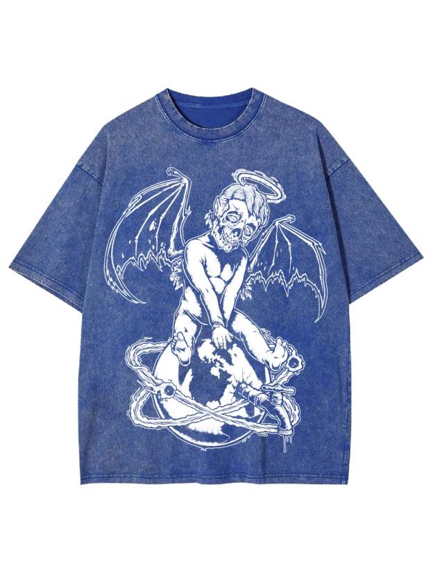 Angel Of Death Washed Tshirt