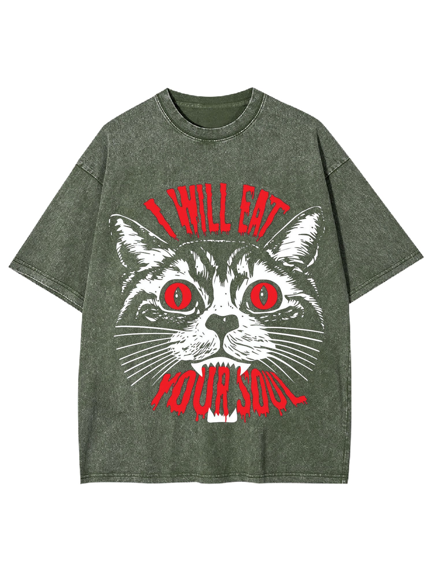I Will Eat Your Soul Washed Tshirt