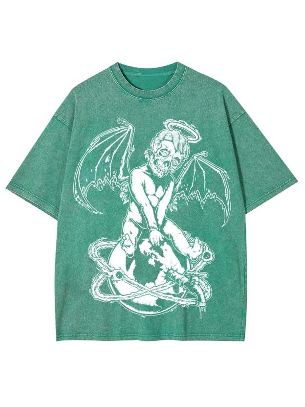 Angel Of Death Washed Tshirt