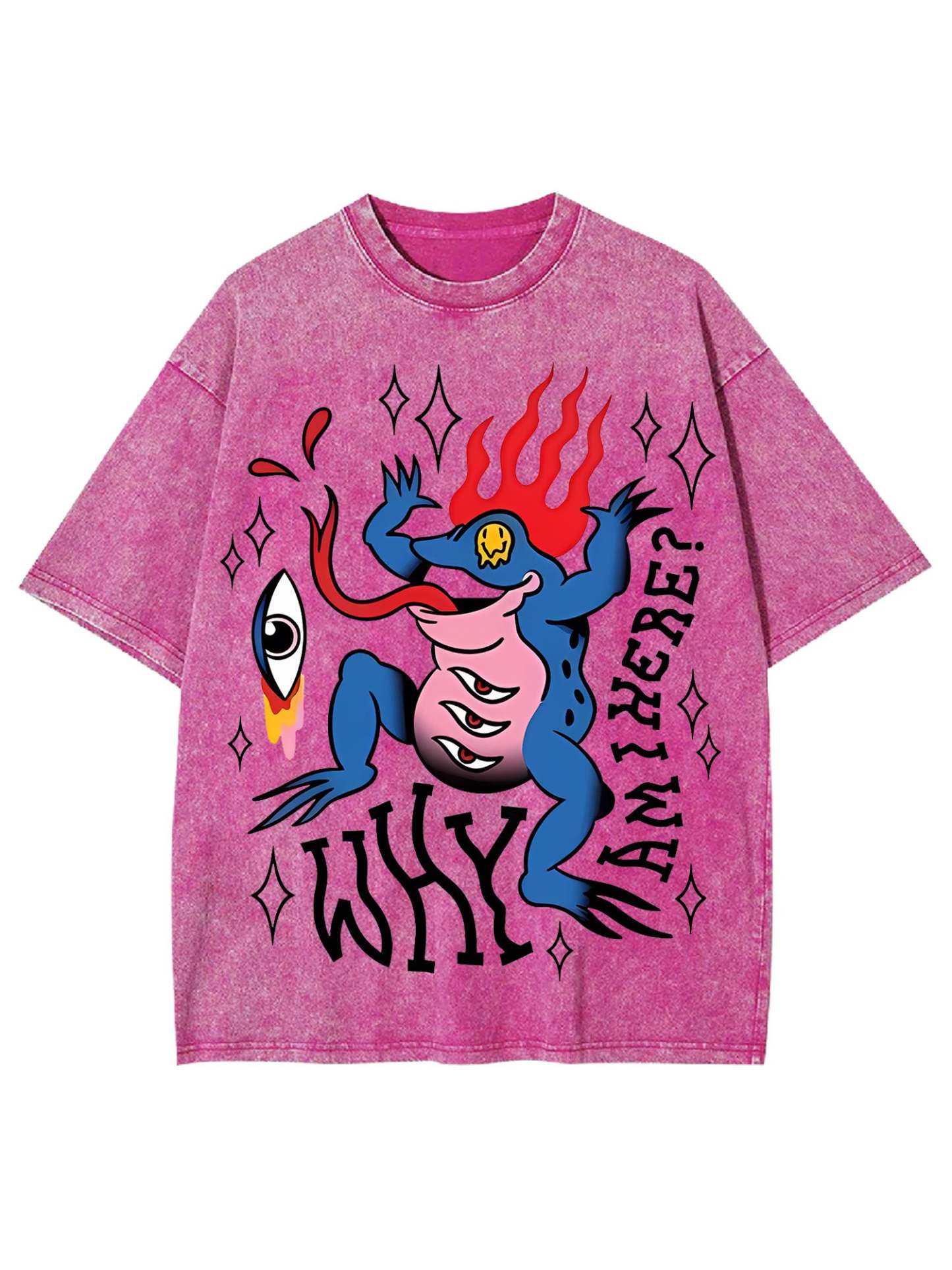 Why Am I Here Washed Tshirt