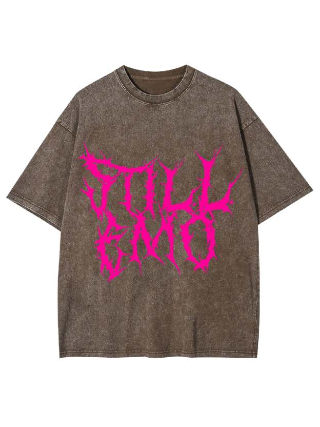 Still Emo Washed Tshirt