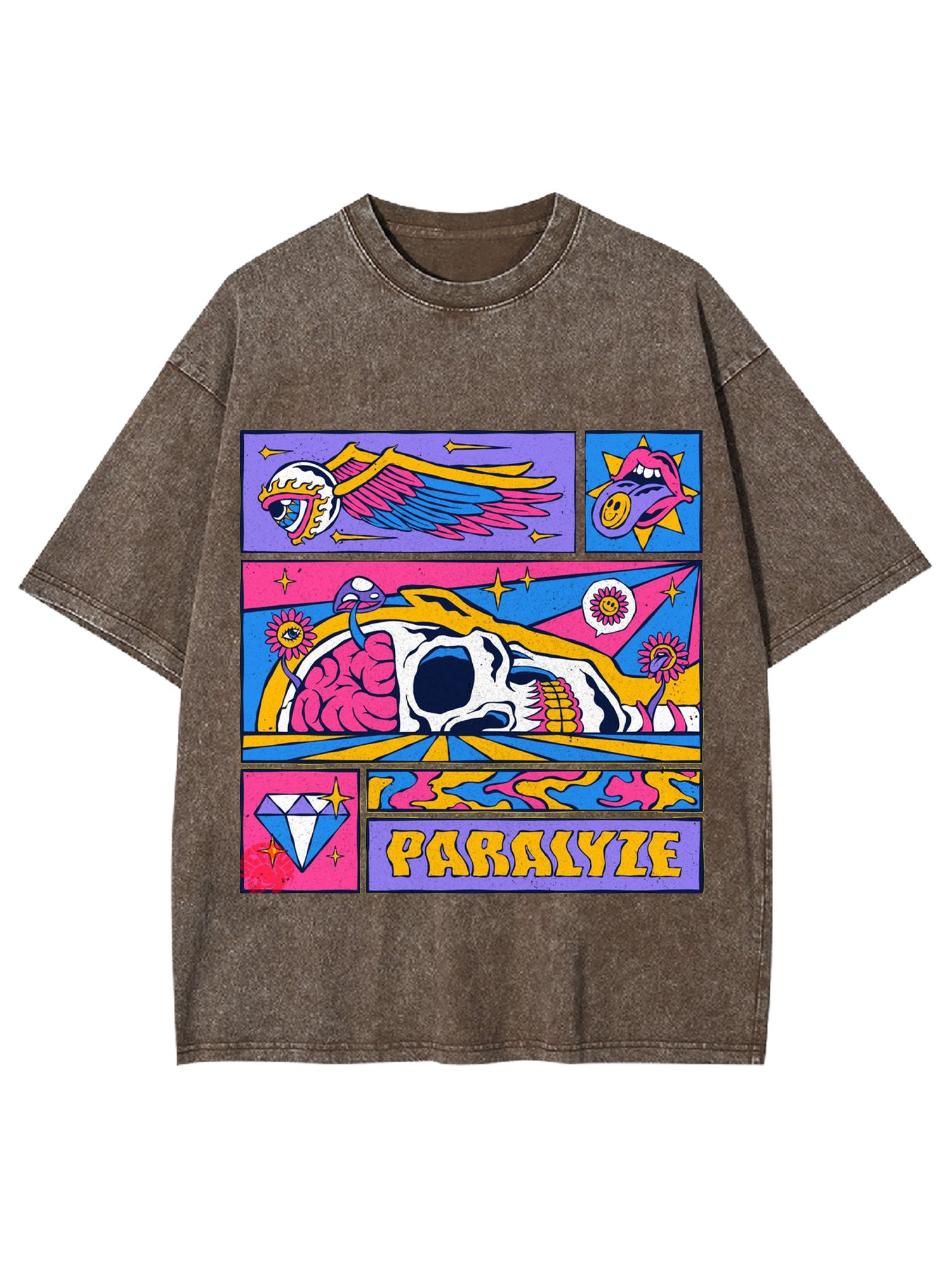Paralyze Washed Tshirt