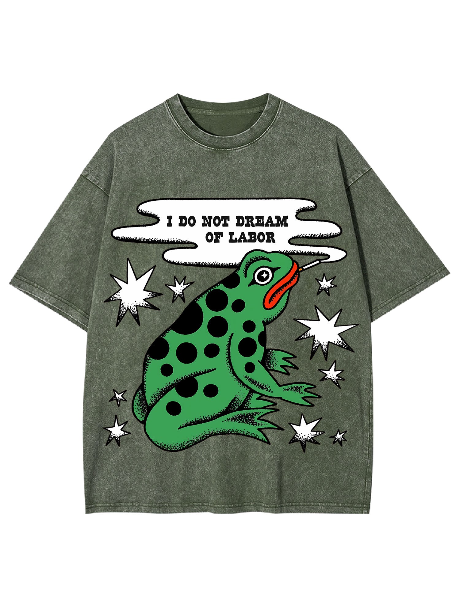 I Do Not Dream Of Labor Washed Tshirt