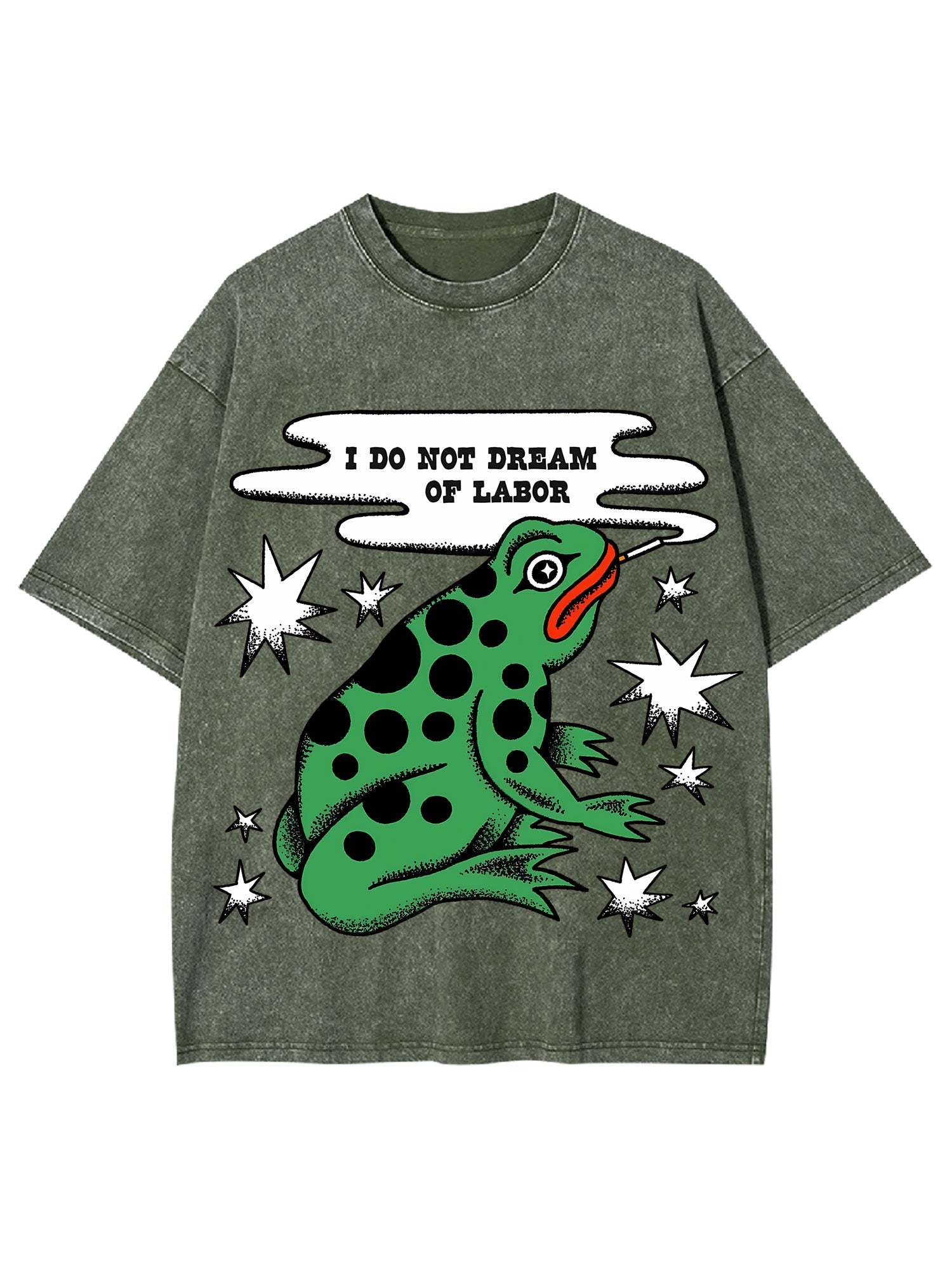 I Do Not Dream Of Labor Washed Tshirt