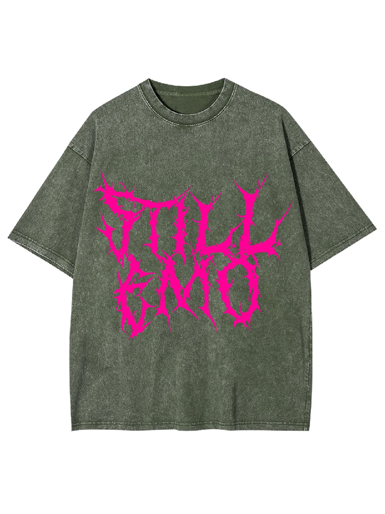 Still Emo Washed Tshirt