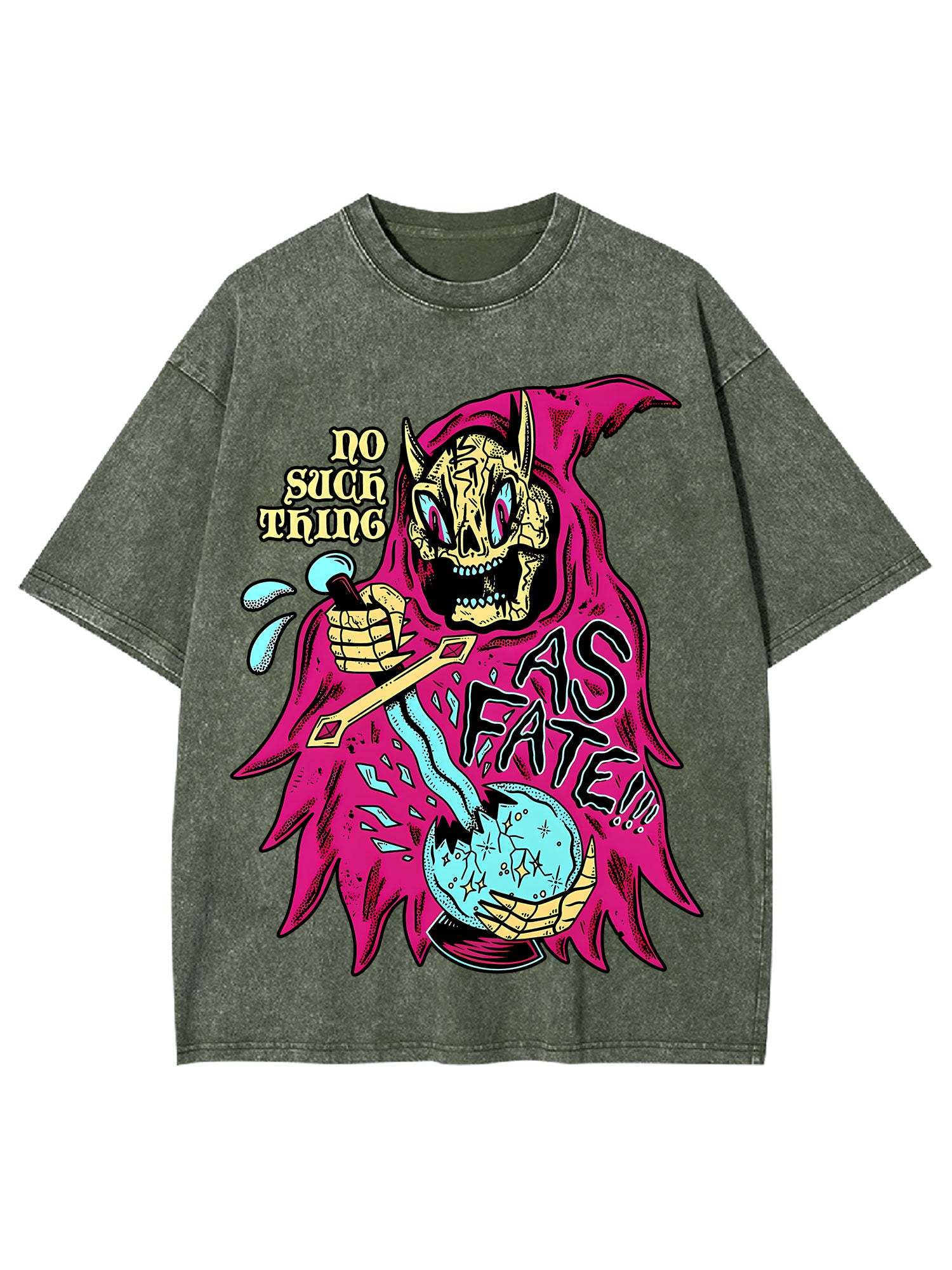 No Fate Washed Tshirt