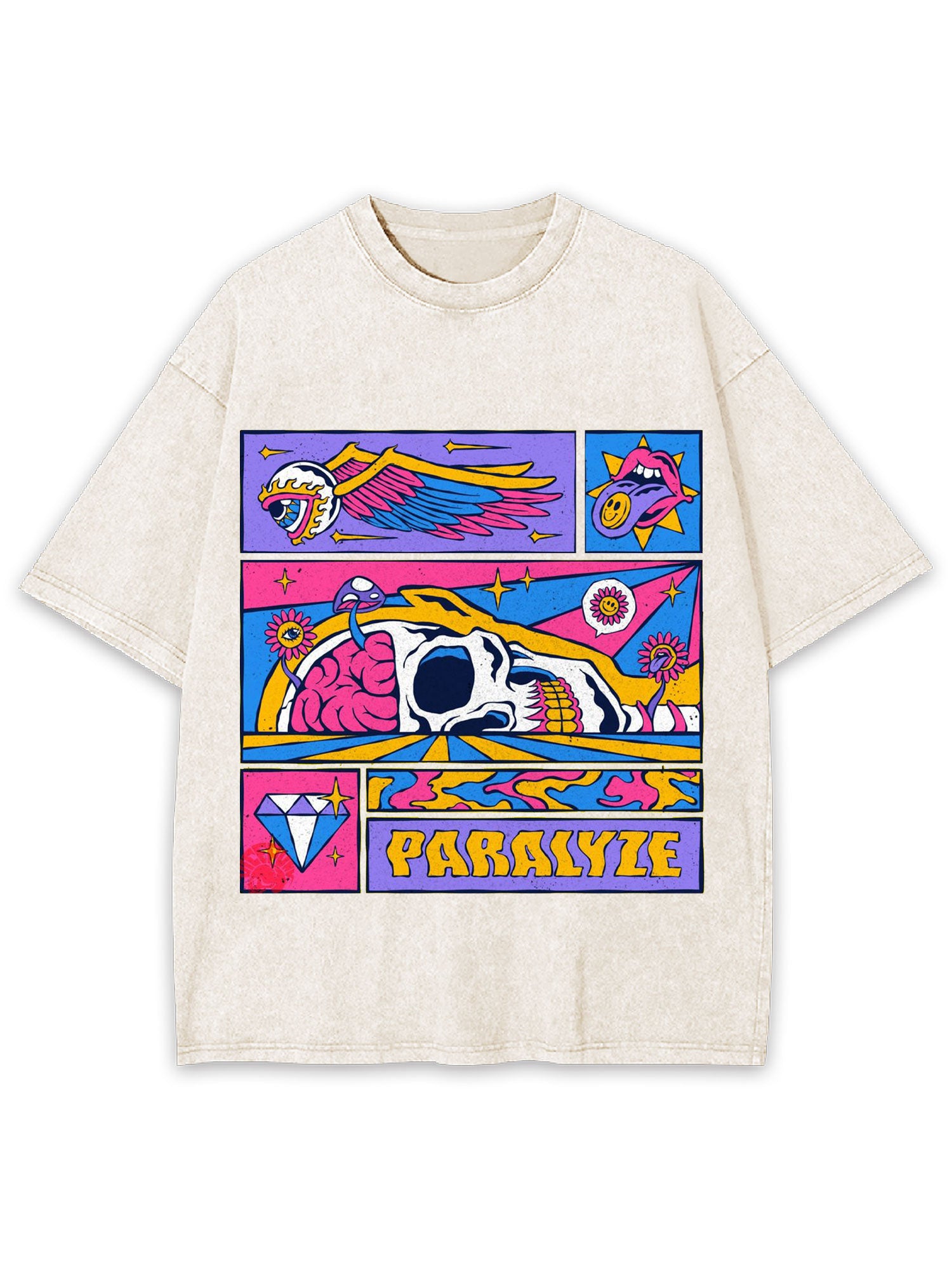 Paralyze Washed Tshirt