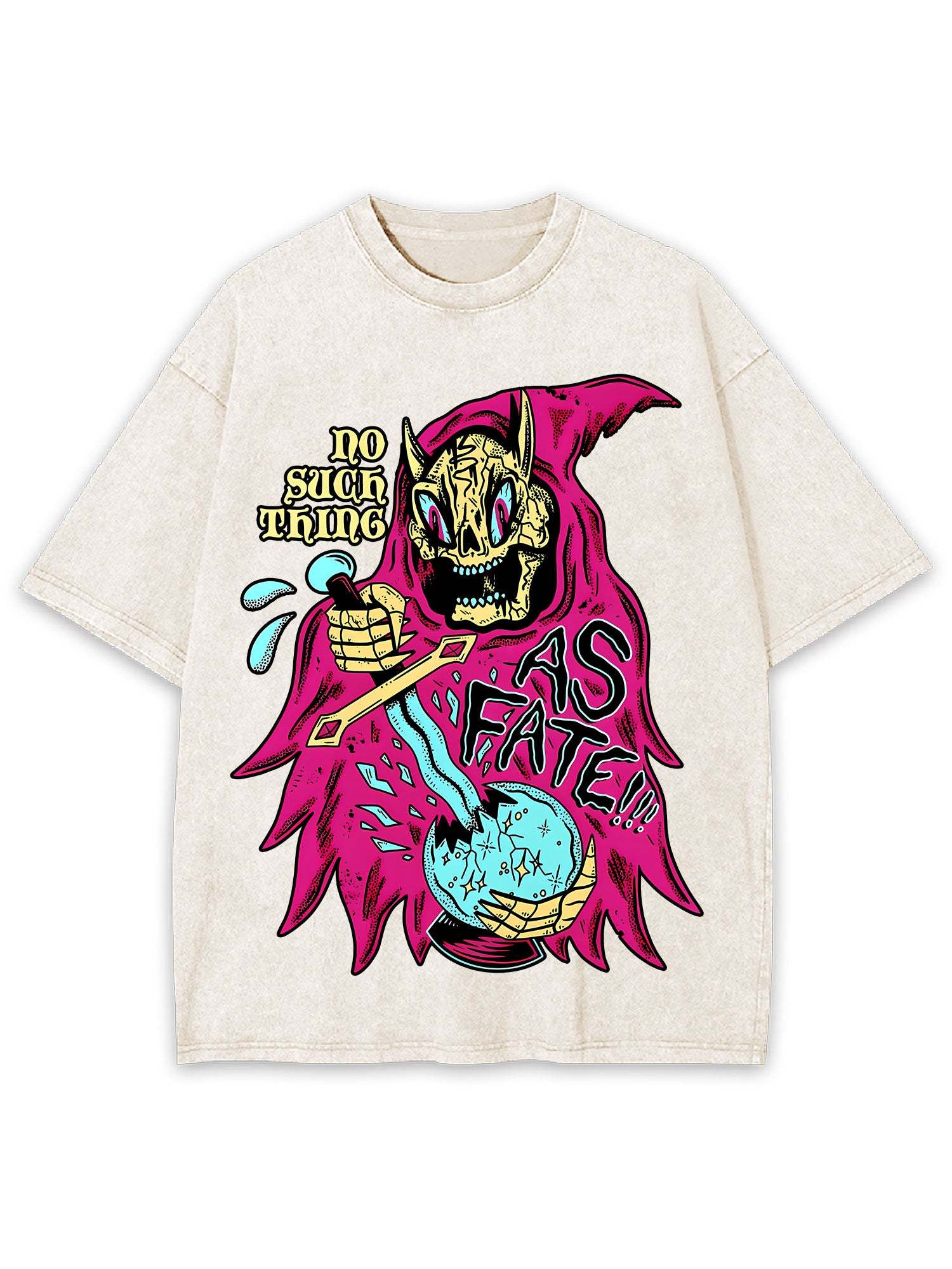 No Fate Washed Tshirt