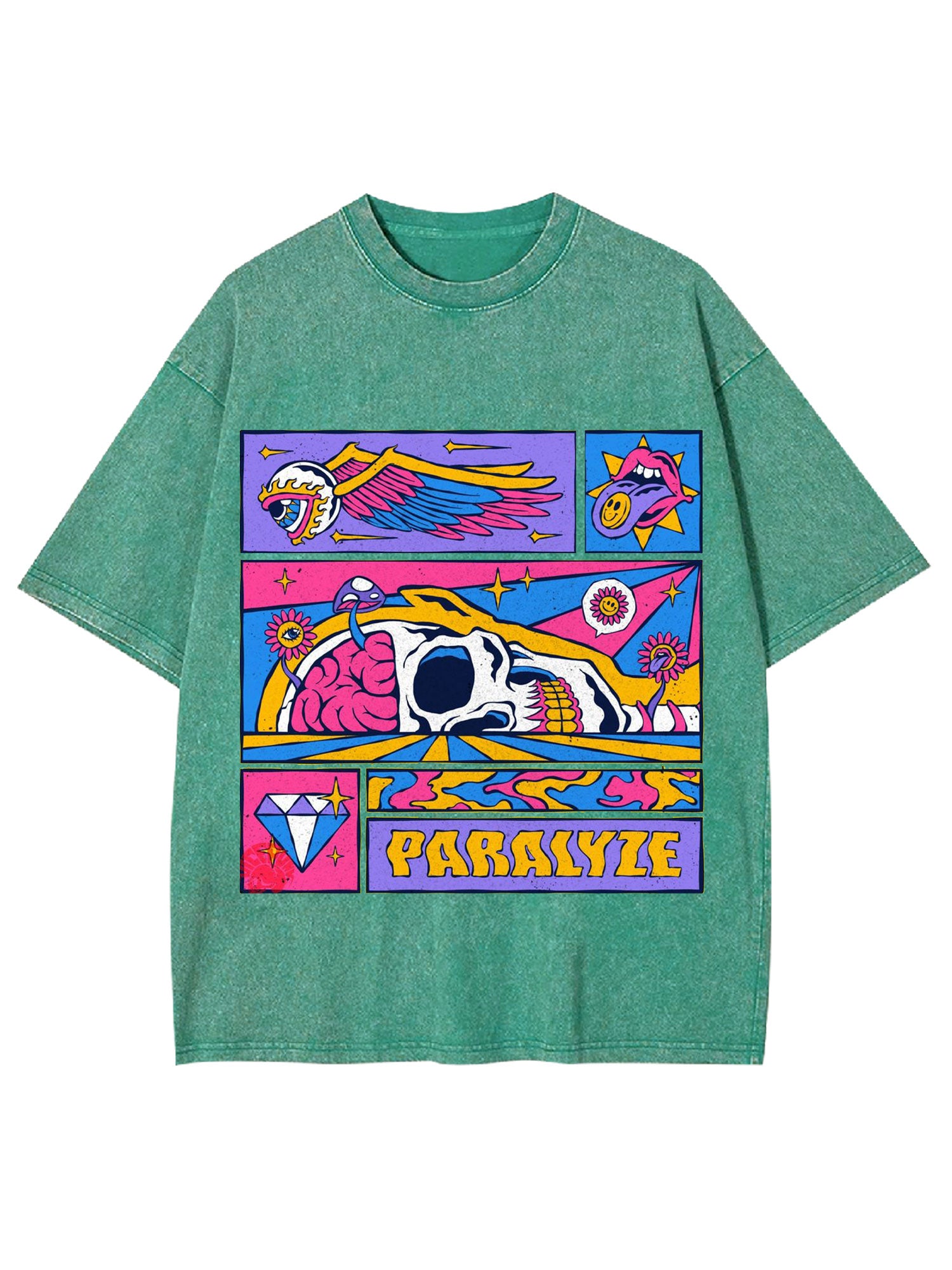 Paralyze Washed Tshirt