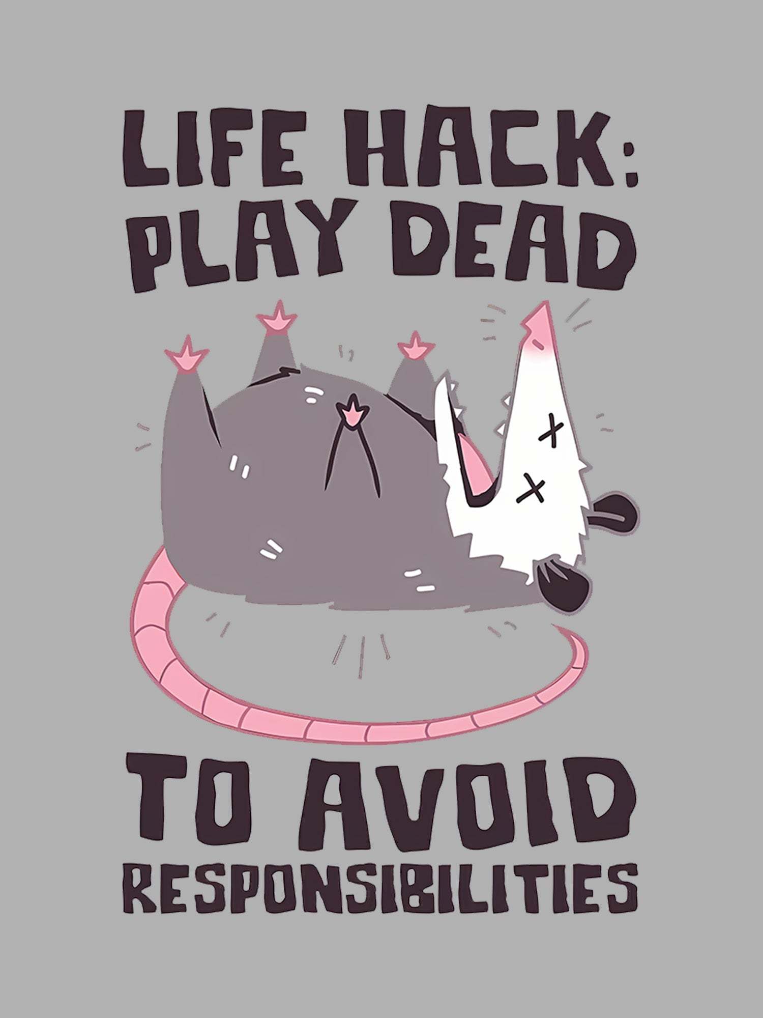 Life Hack Washed Tshirt