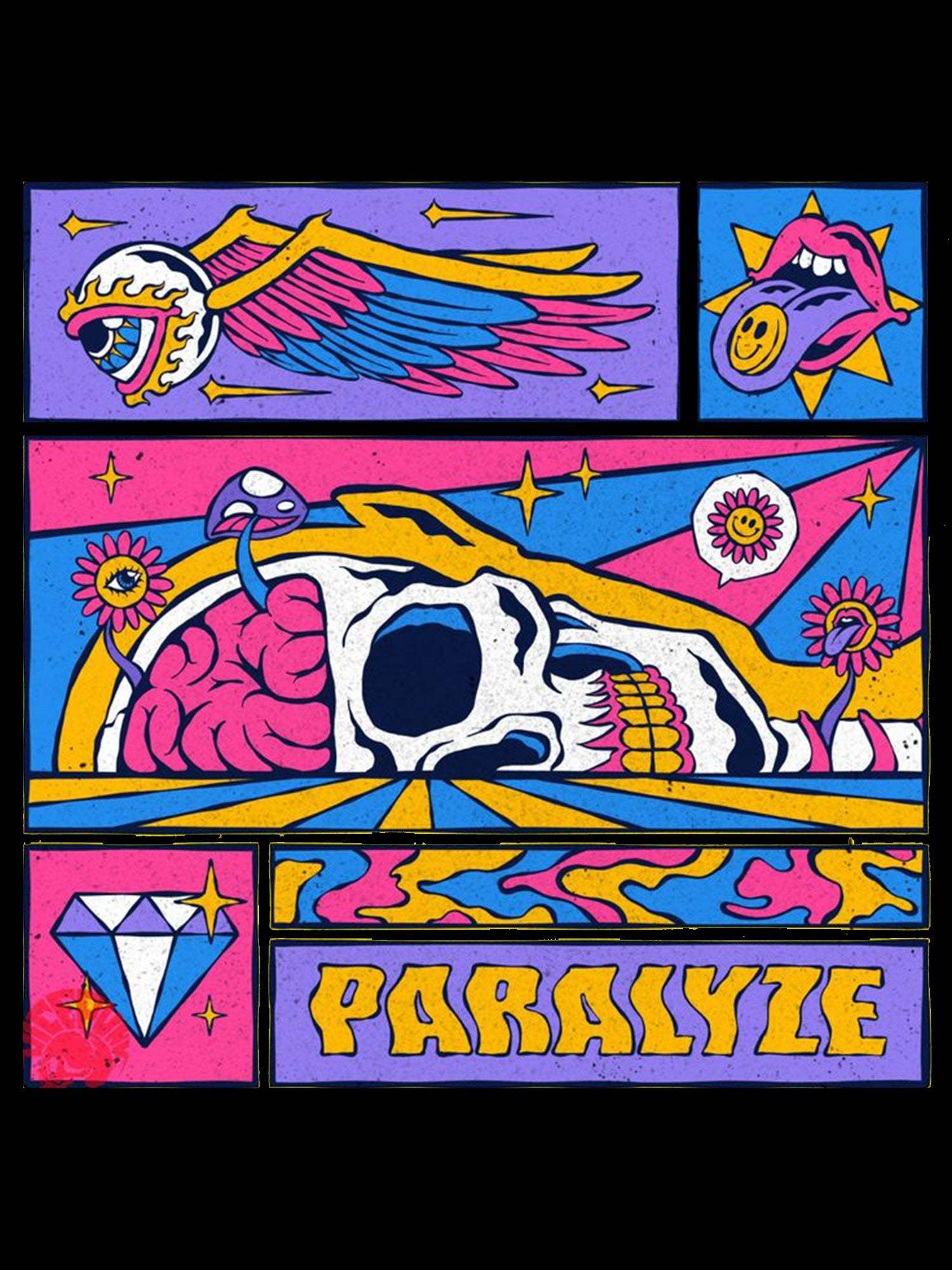 Paralyze Washed Tshirt