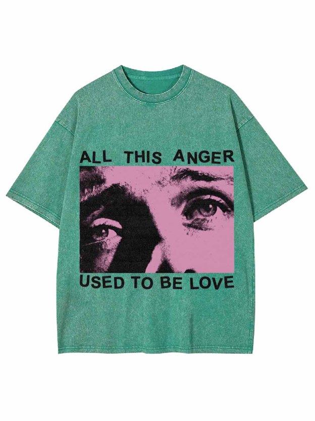 USED TO BE LOVE WASHED TSHIRT