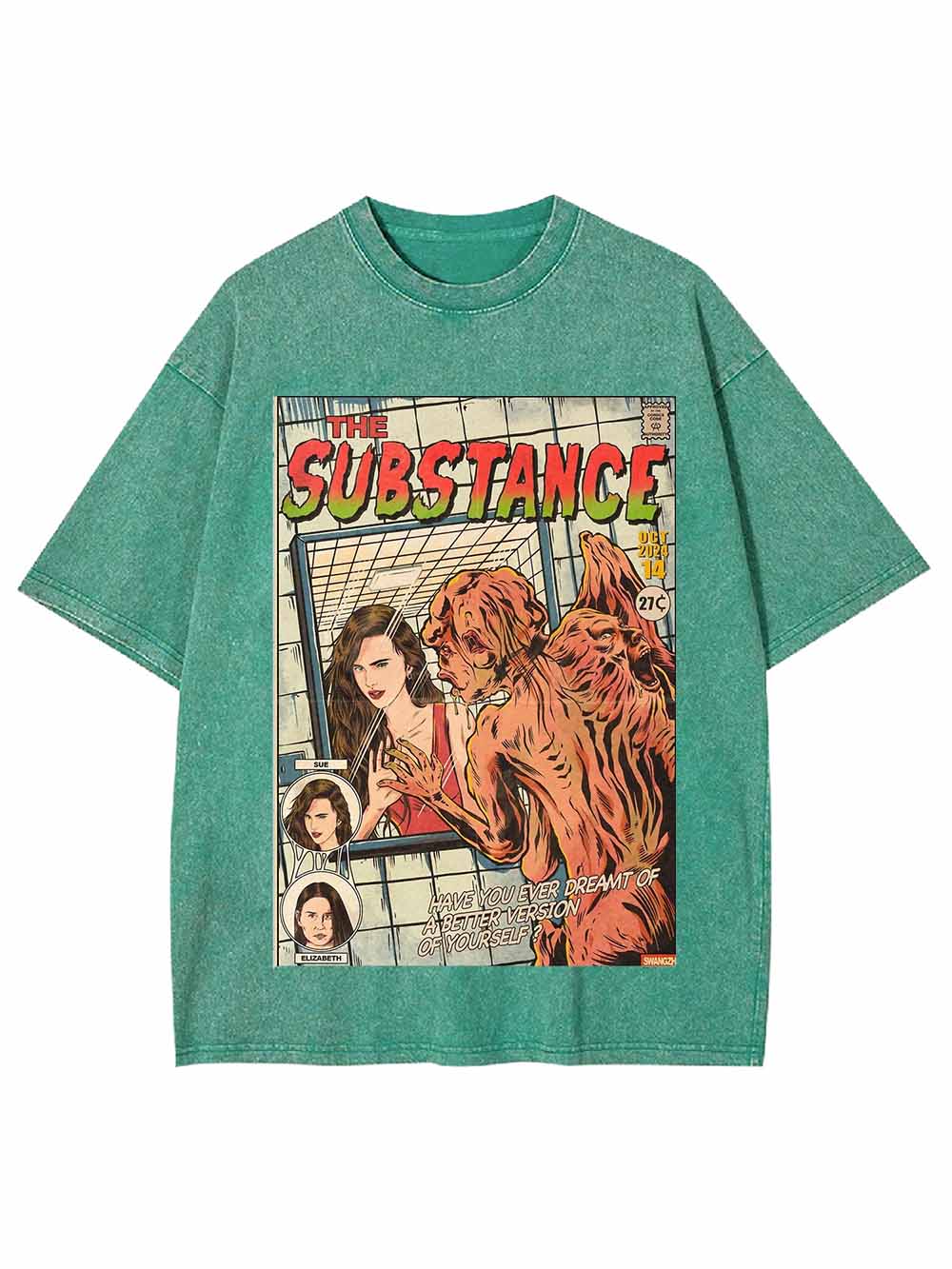 THE SUBSTANCE  WASHED TSHIRT