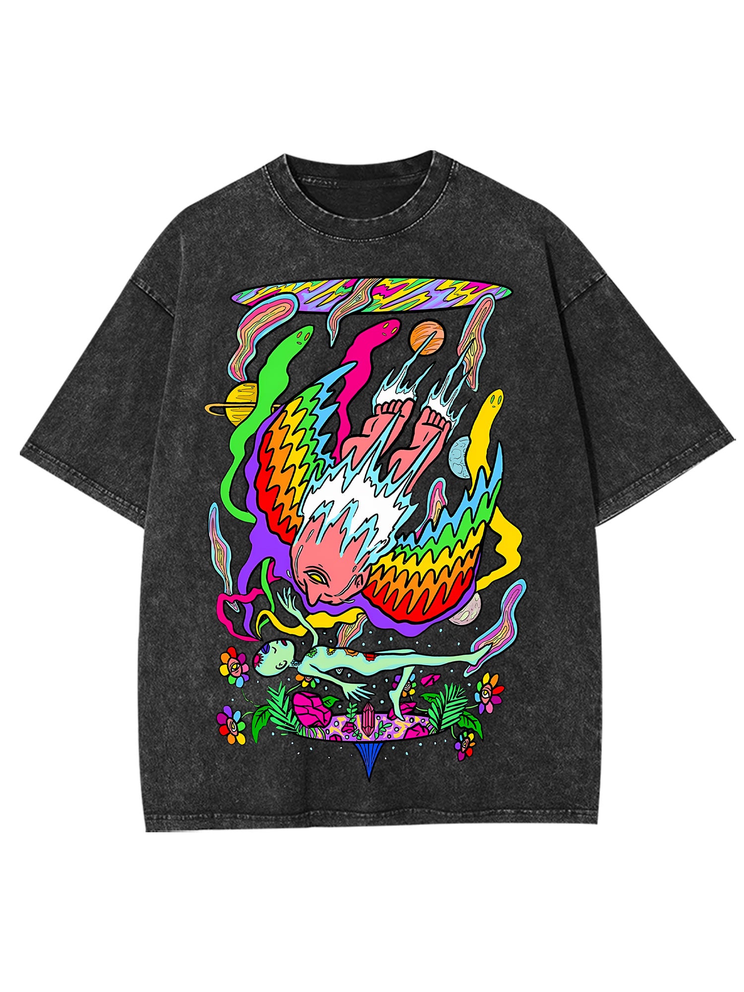 SPIRITUAL REALMS WASHED TSHIRT