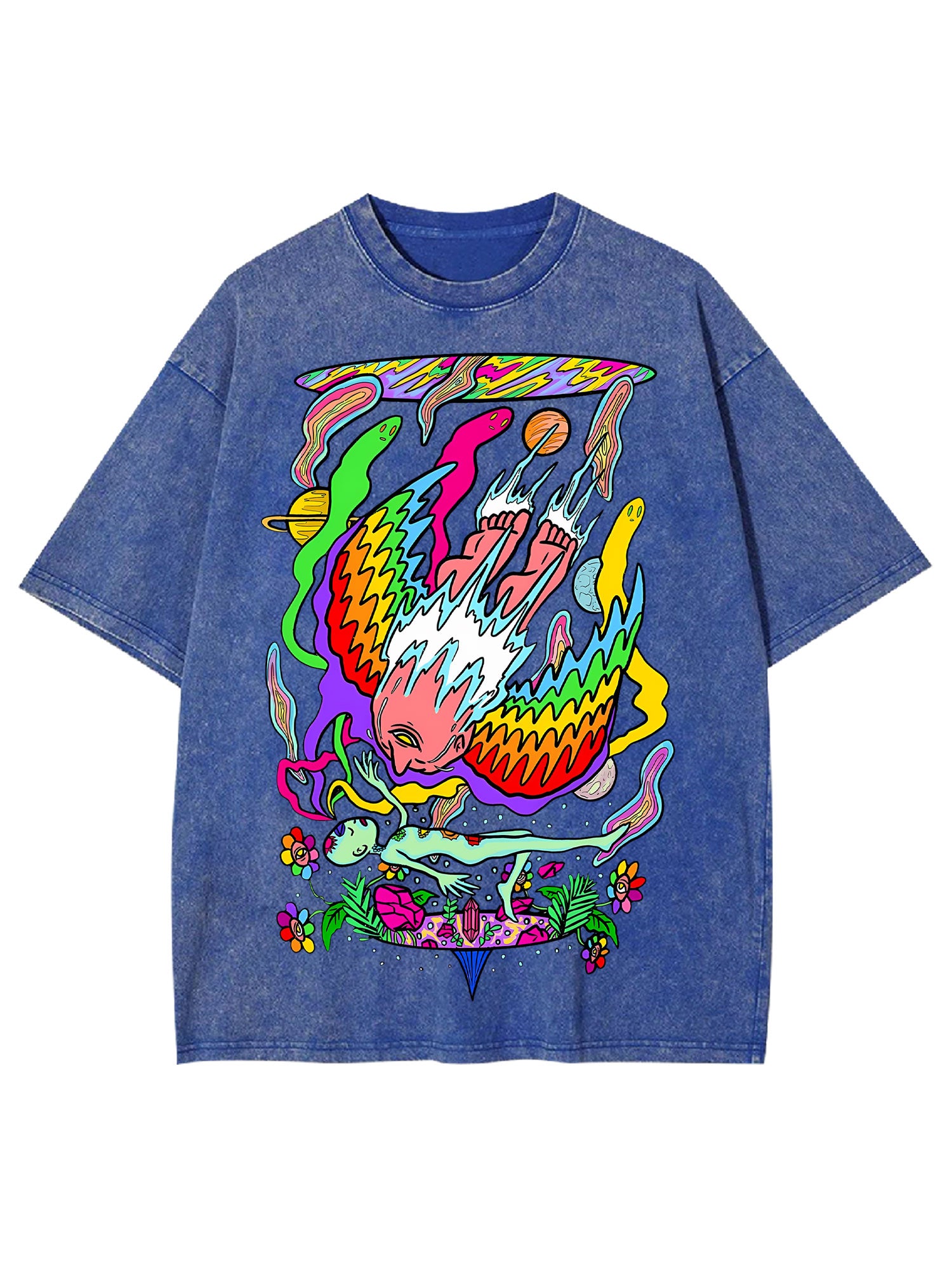 SPIRITUAL REALMS WASHED TSHIRT