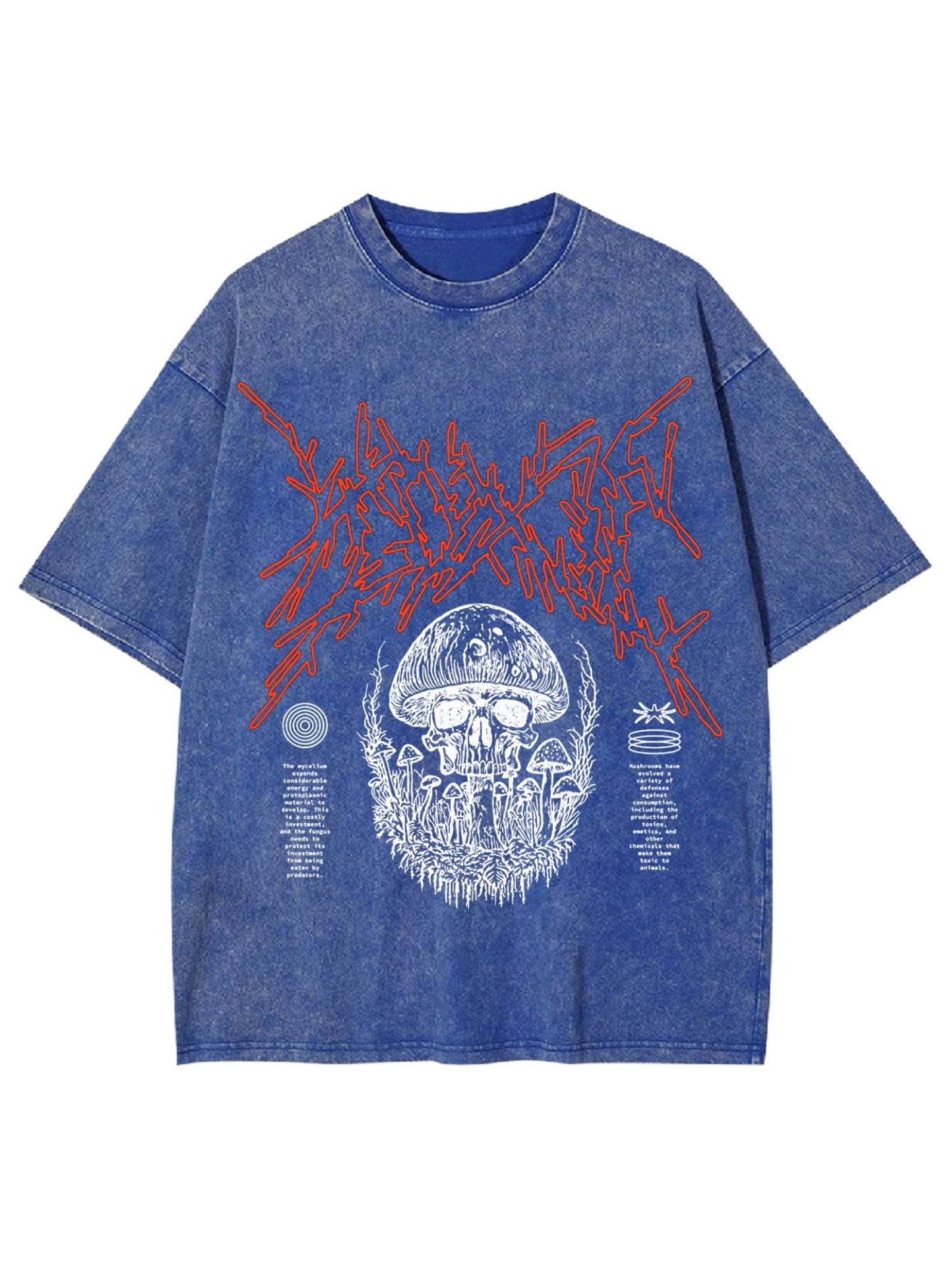 Toxic Mushroom Washed Tshirt