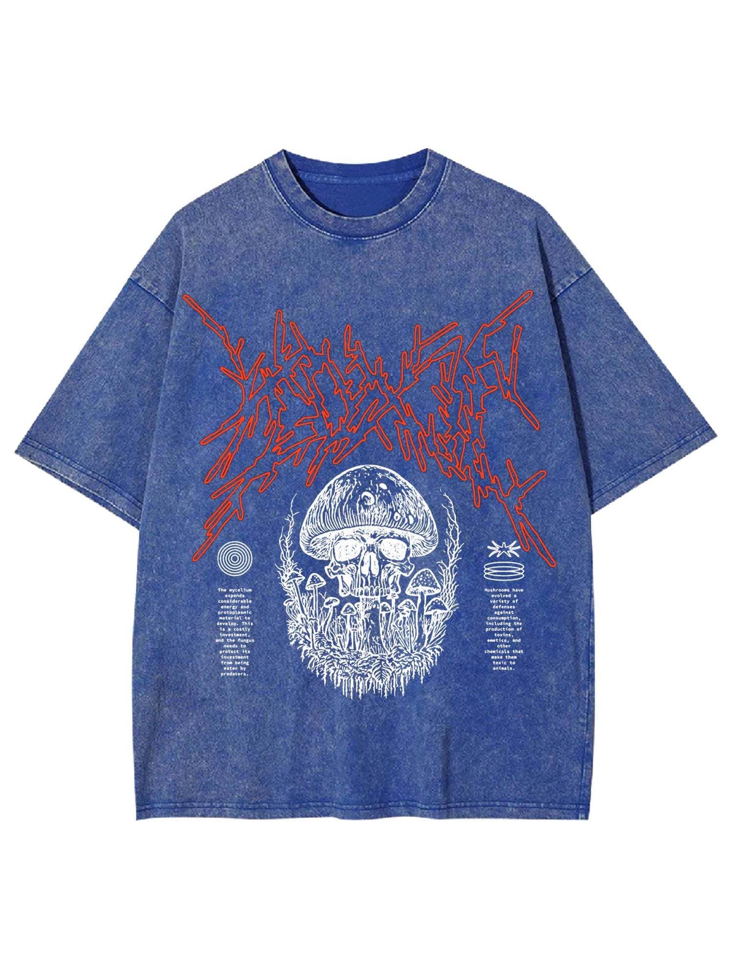 Toxic Mushroom Washed Tshirt