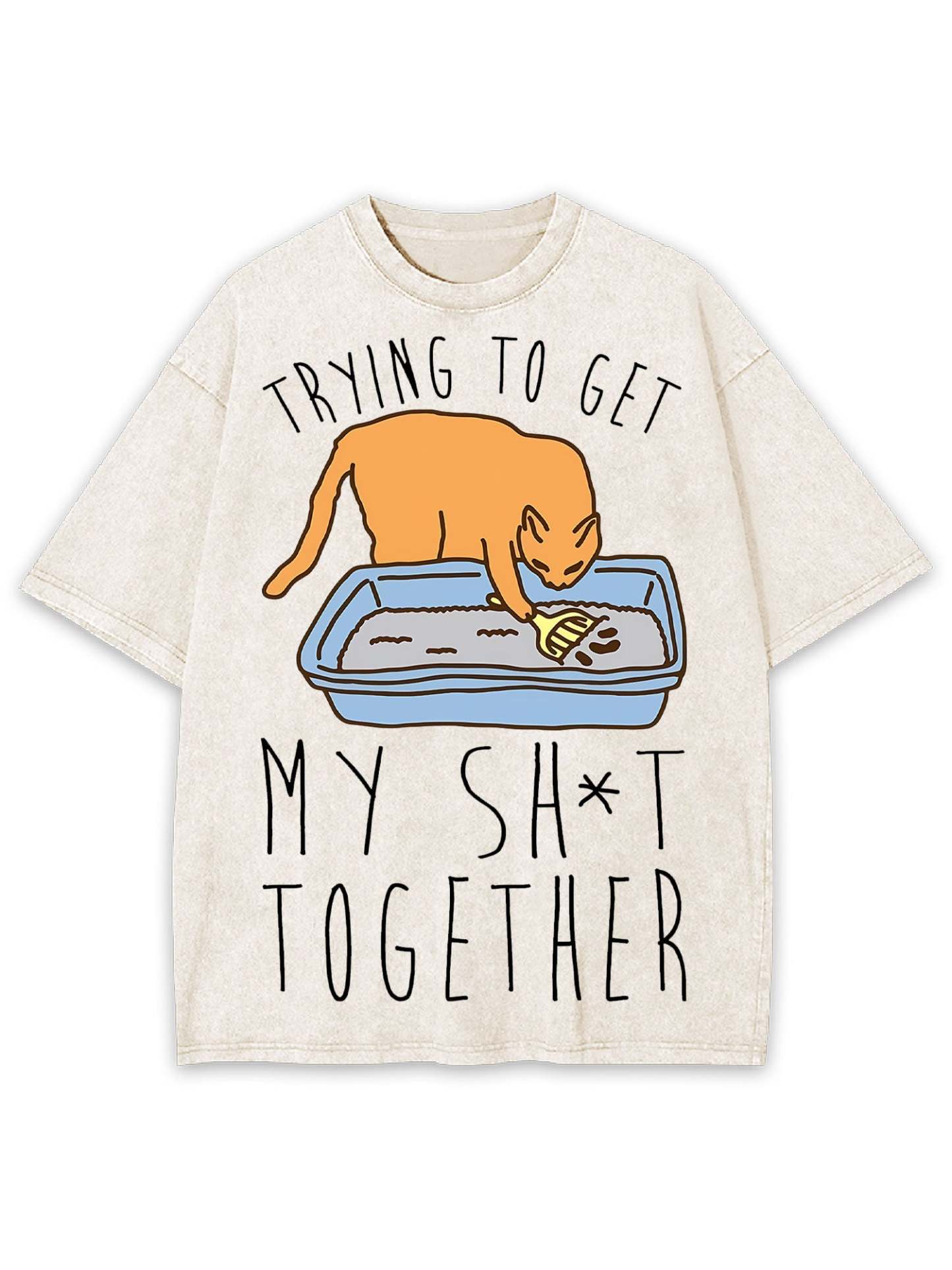 Get My Shit Together Washed Tshirt