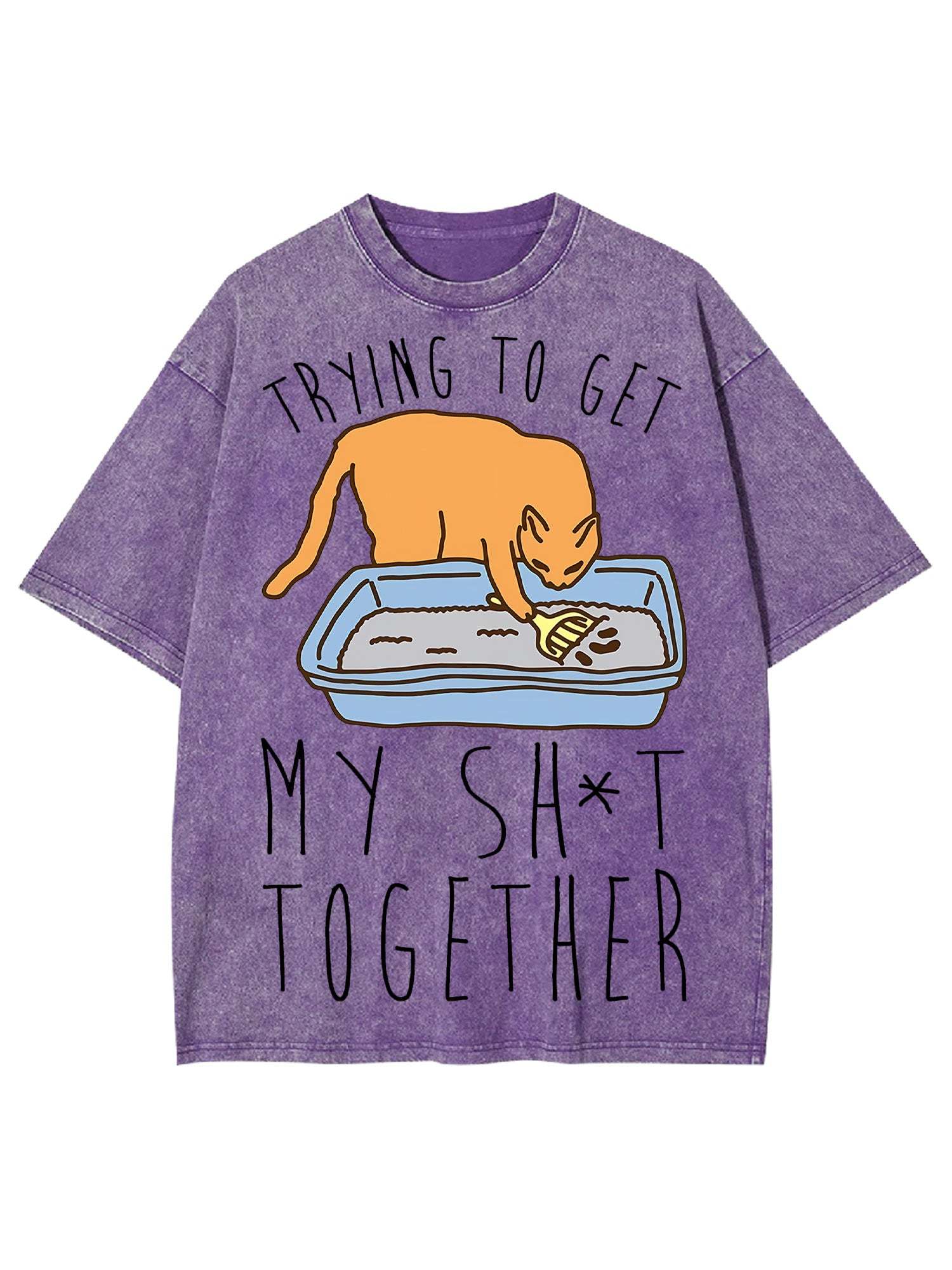 Get My Shit Together Washed Tshirt