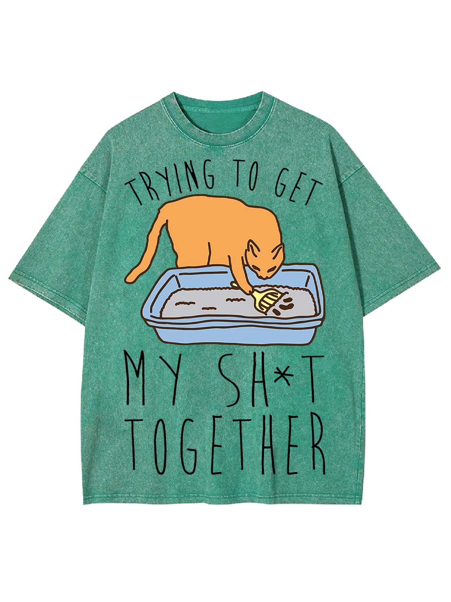 Get My Shit Together Washed Tshirt
