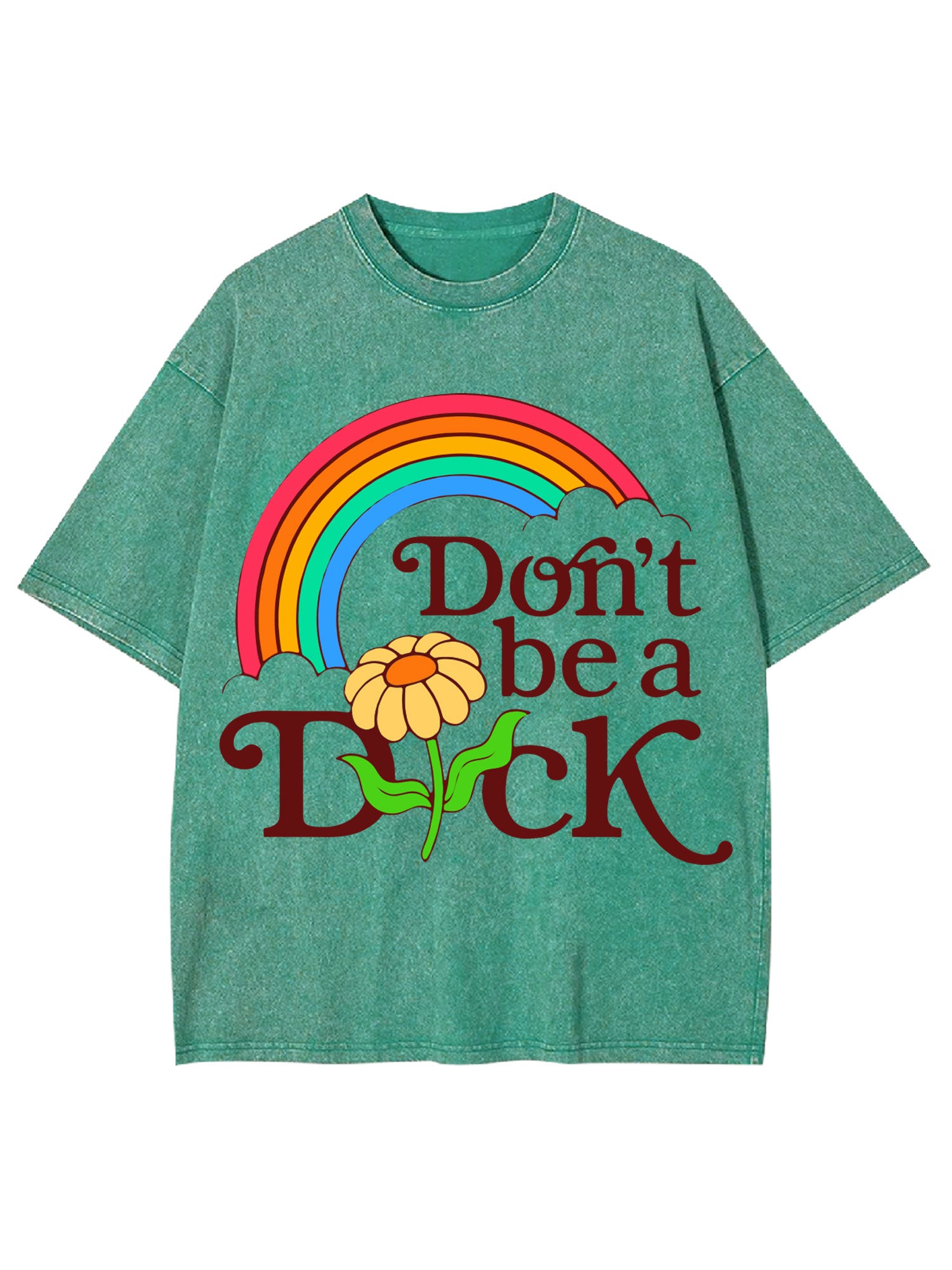 DON'T BE A DICK WASHED TSHIRT
