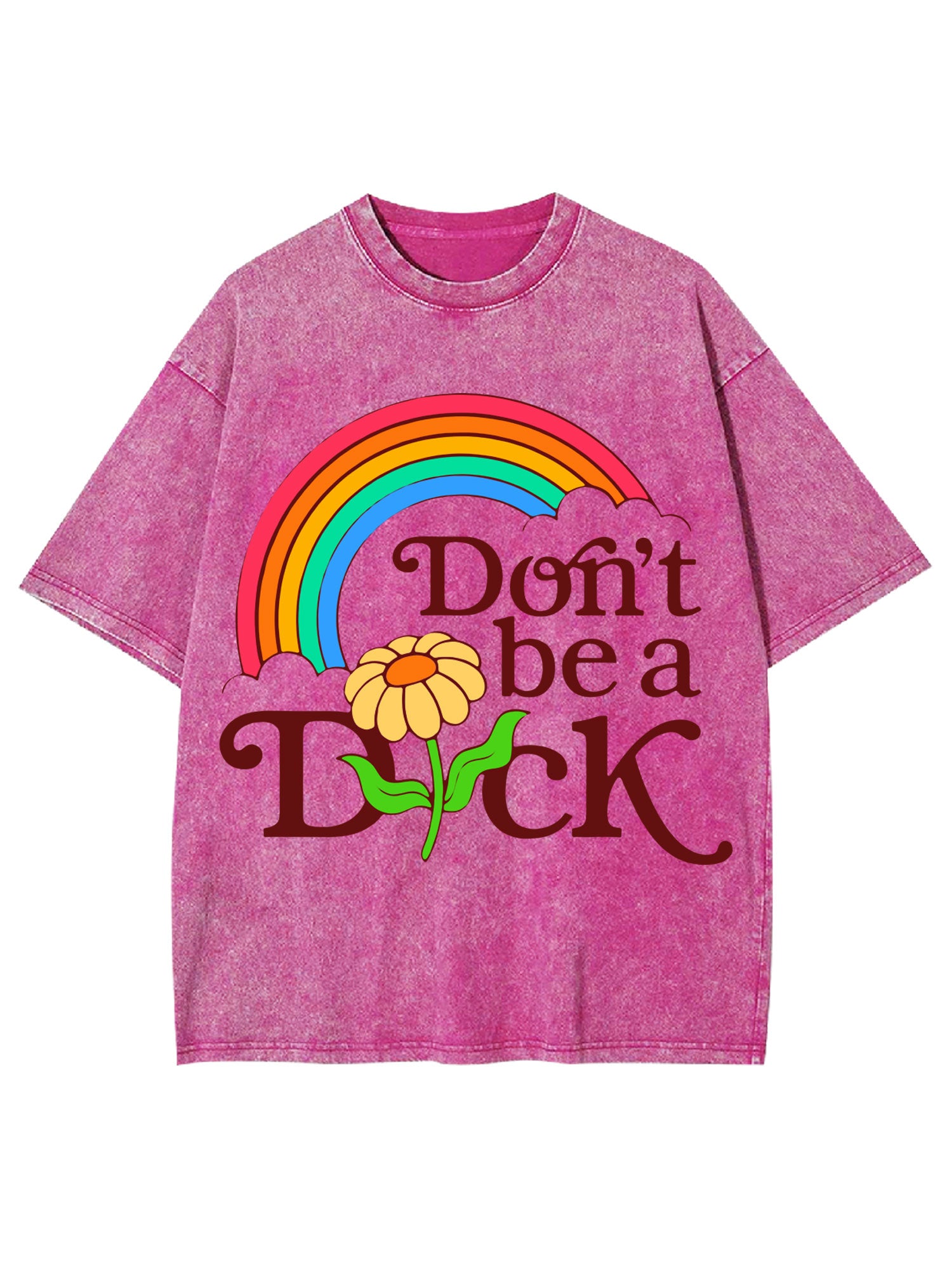 DON'T BE A DICK WASHED TSHIRT