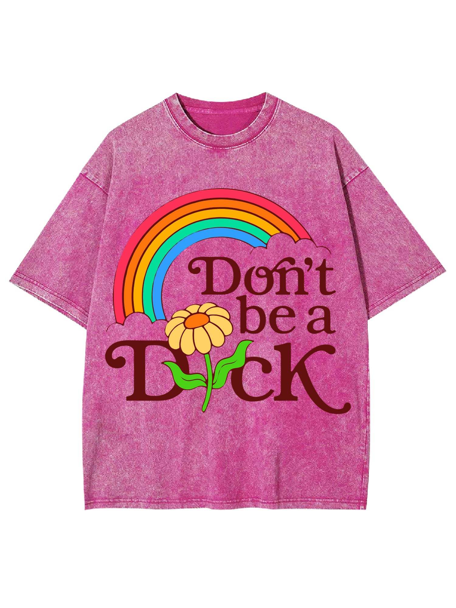 DON'T BE A DICK WASHED TSHIRT