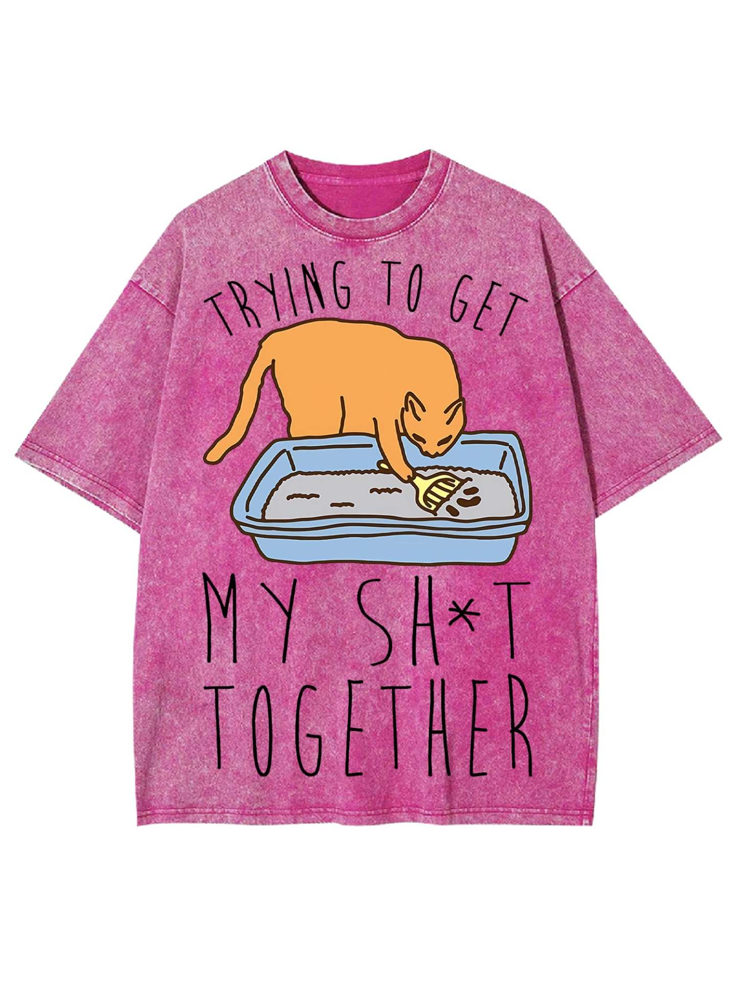 Get My Shit Together Washed Tshirt