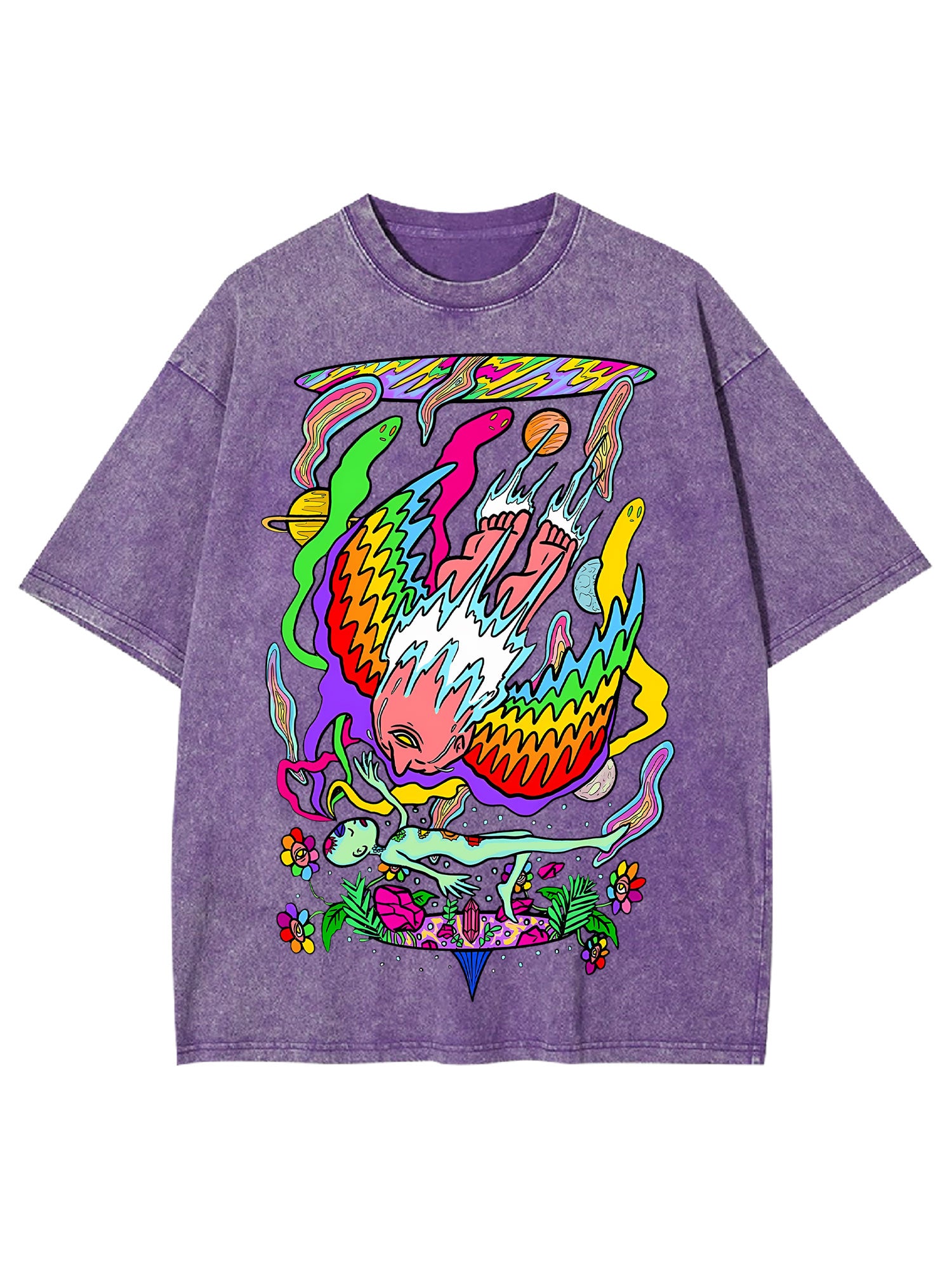 SPIRITUAL REALMS WASHED TSHIRT