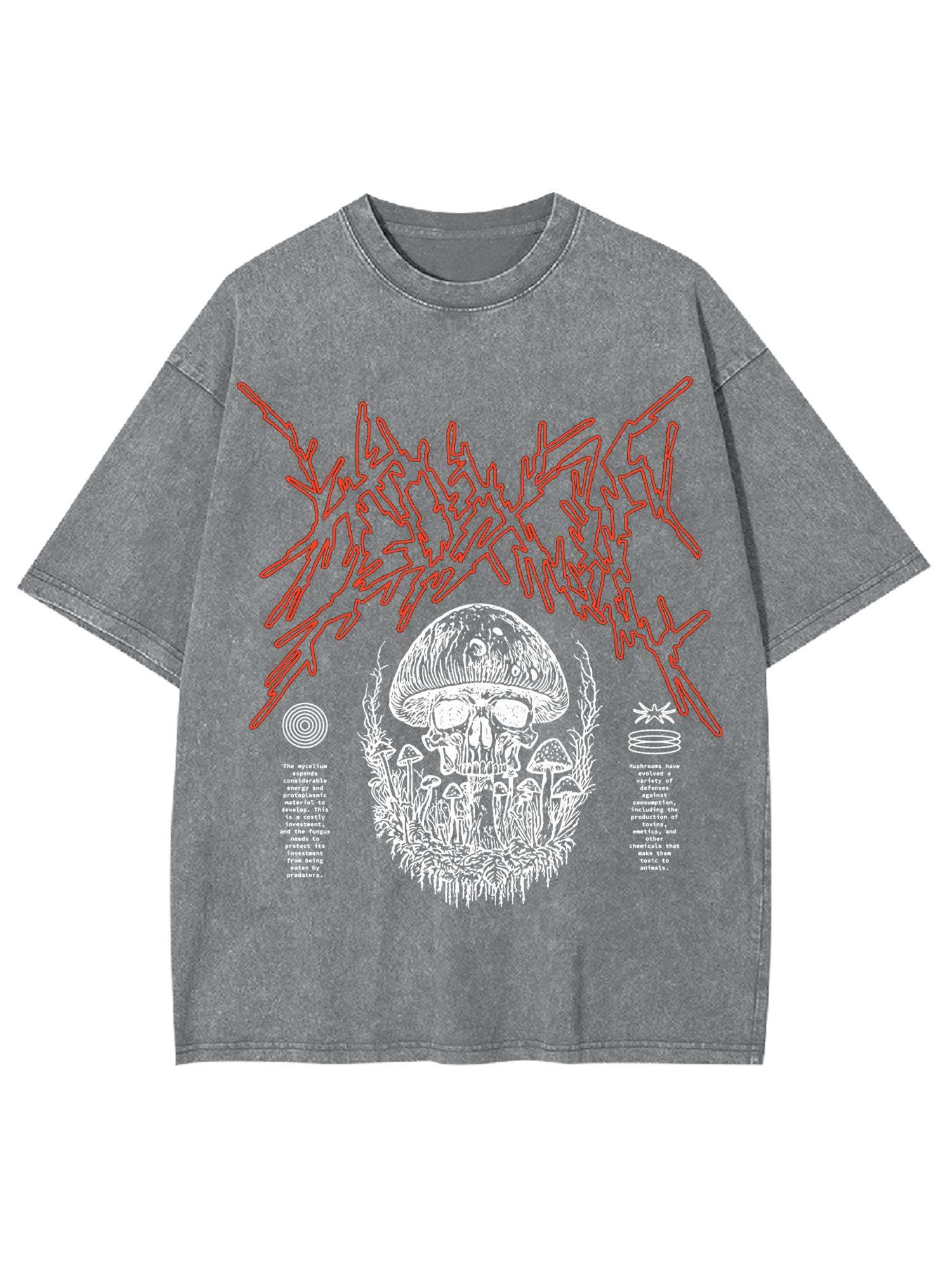 Toxic Mushroom Washed Tshirt