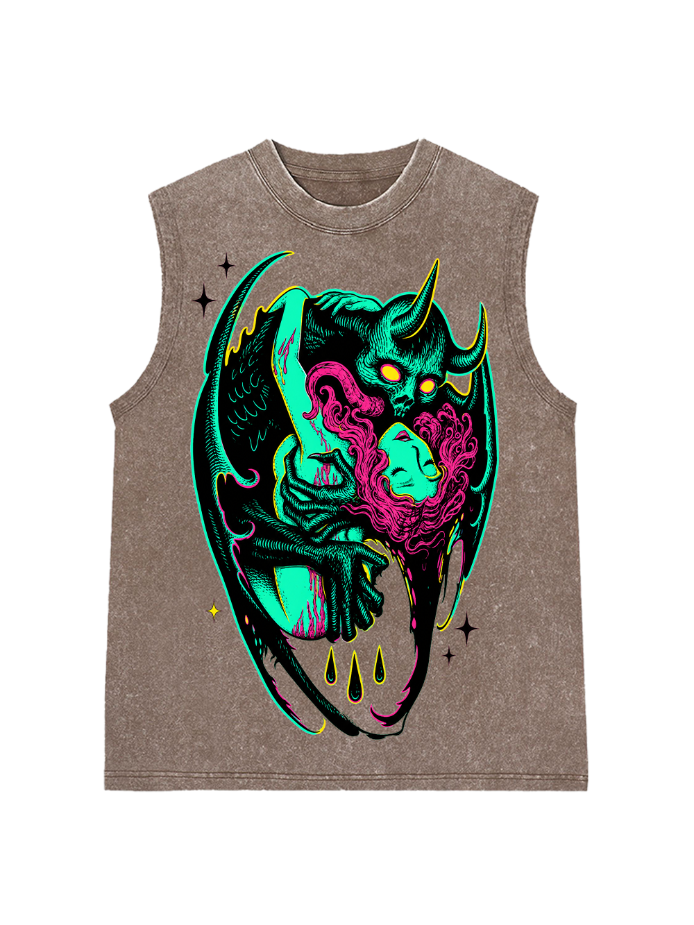 DEMON EMBRACE WASHED TANK