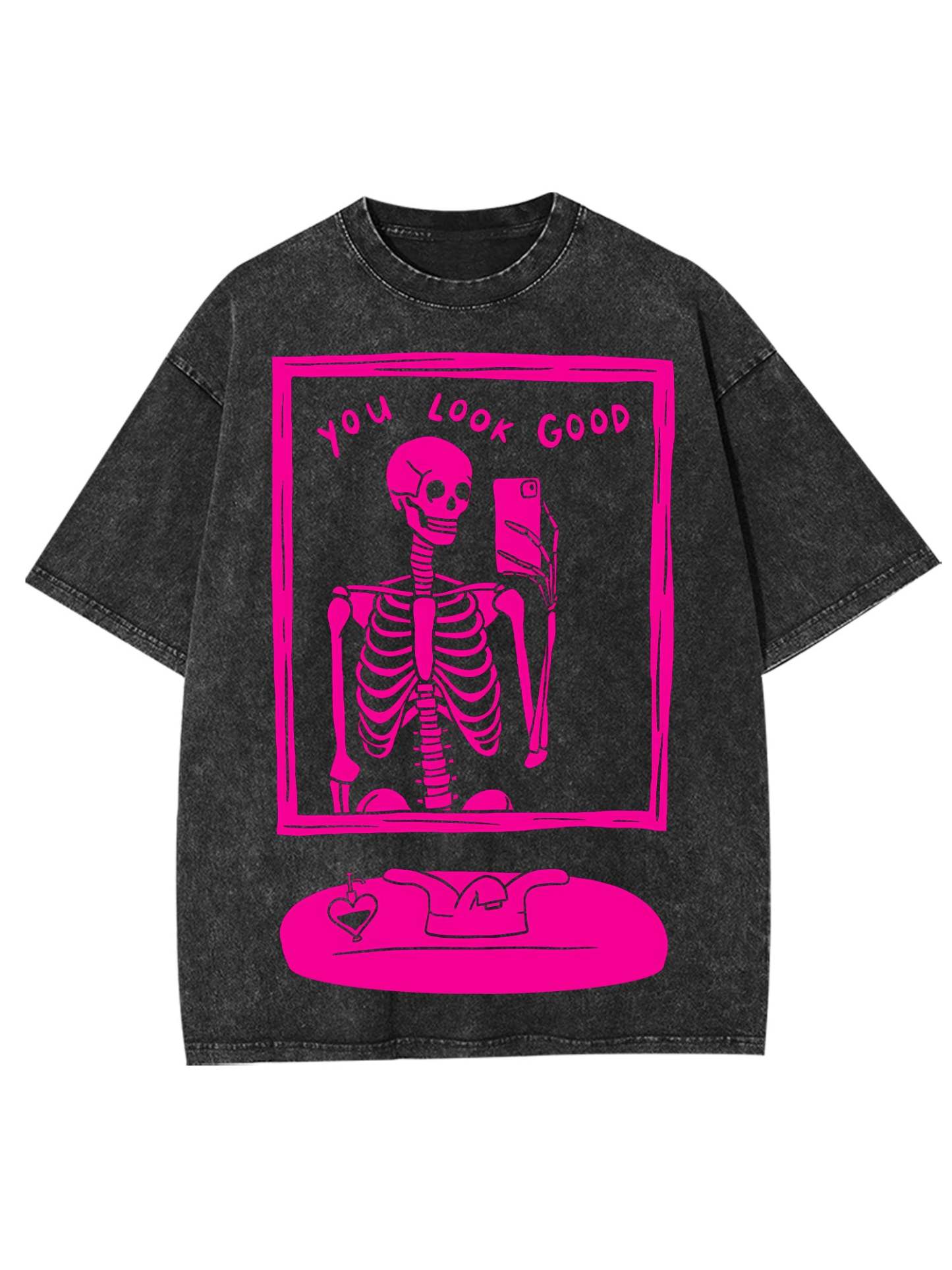 YOU LOOK GOOD WASHED TSHIRT-ClassyOutlaw Sale
