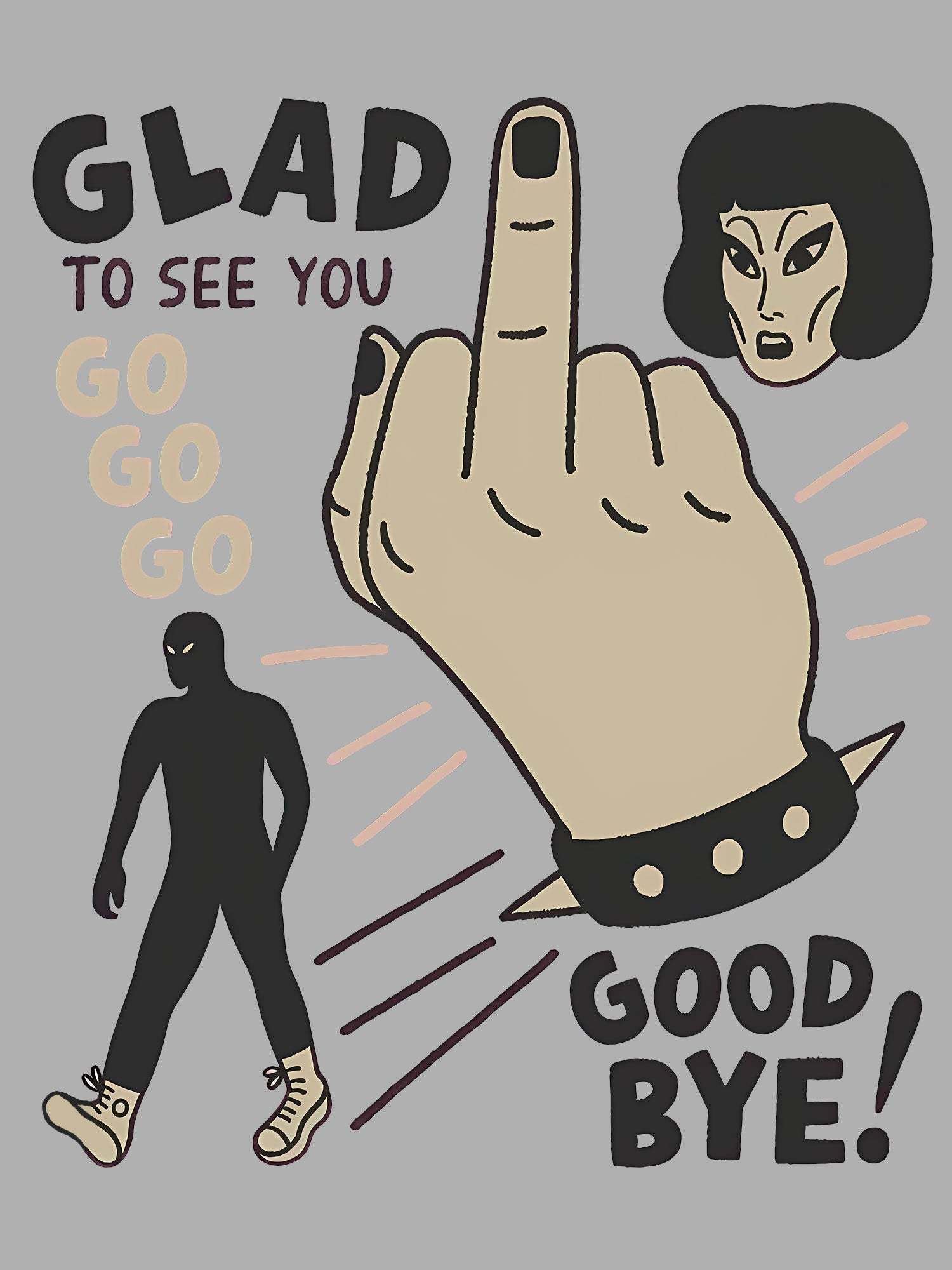 Good Bye Washed Tshirt